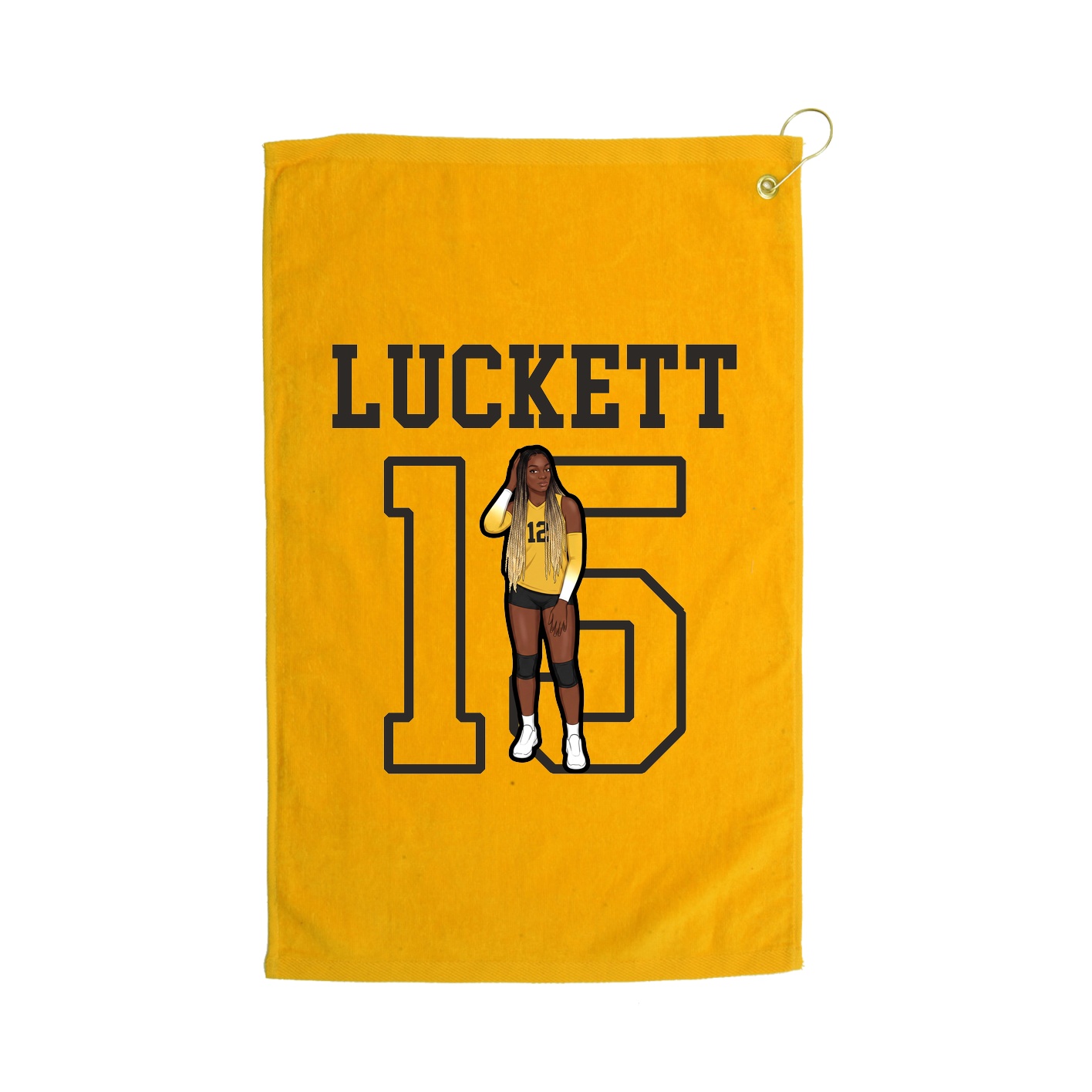 Golf Towel — Shirsey in Gold