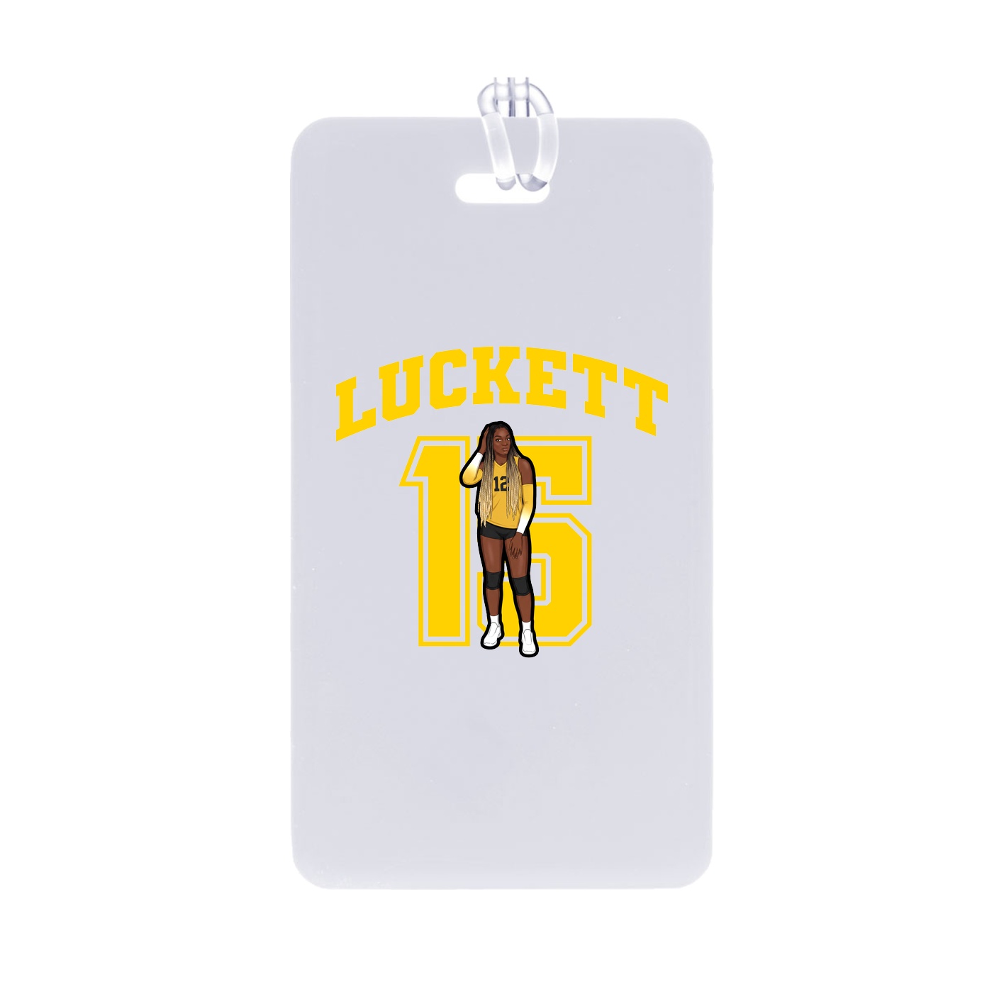 Bag Tag — Number in Classic