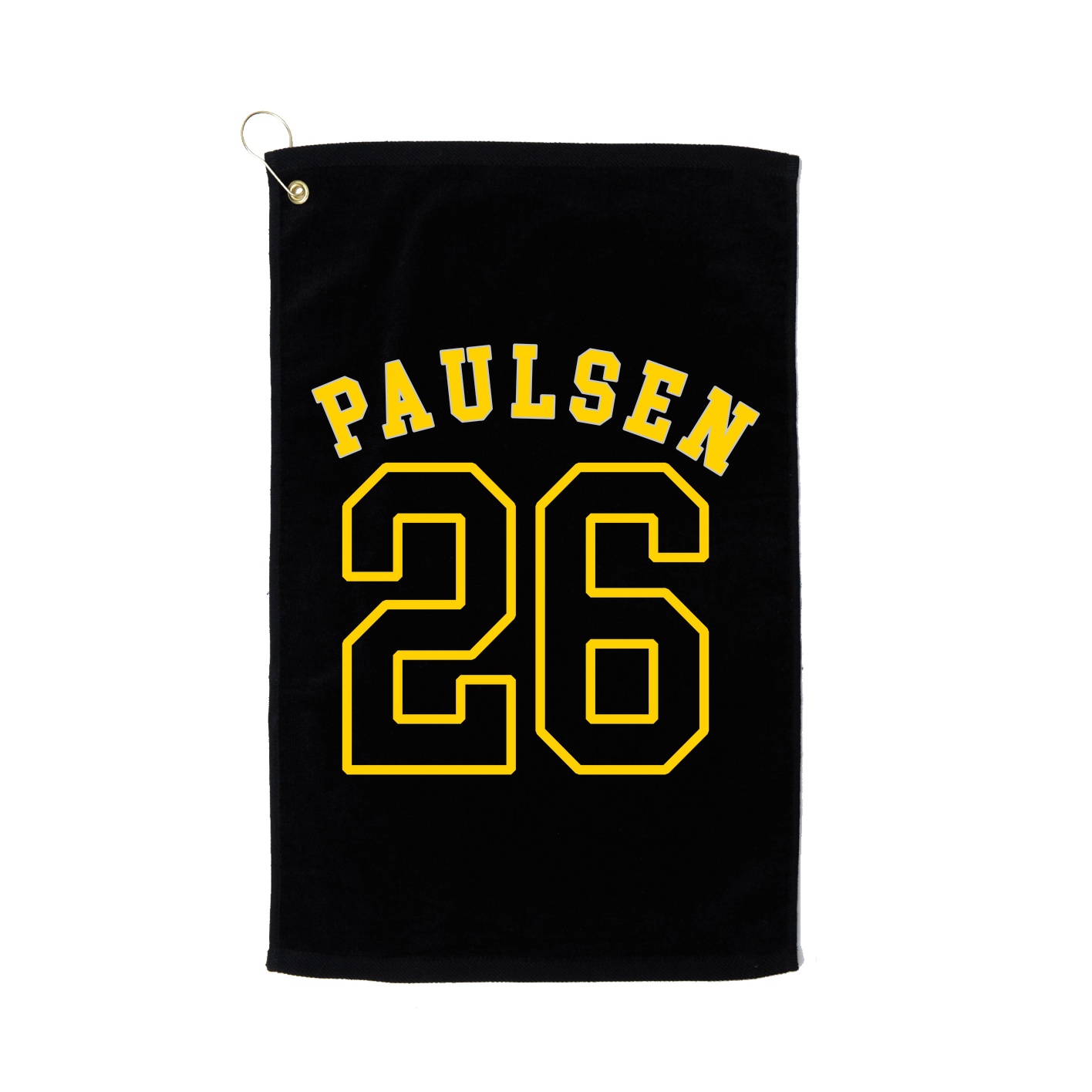 Golf Towel — Shirsey Arch in Black