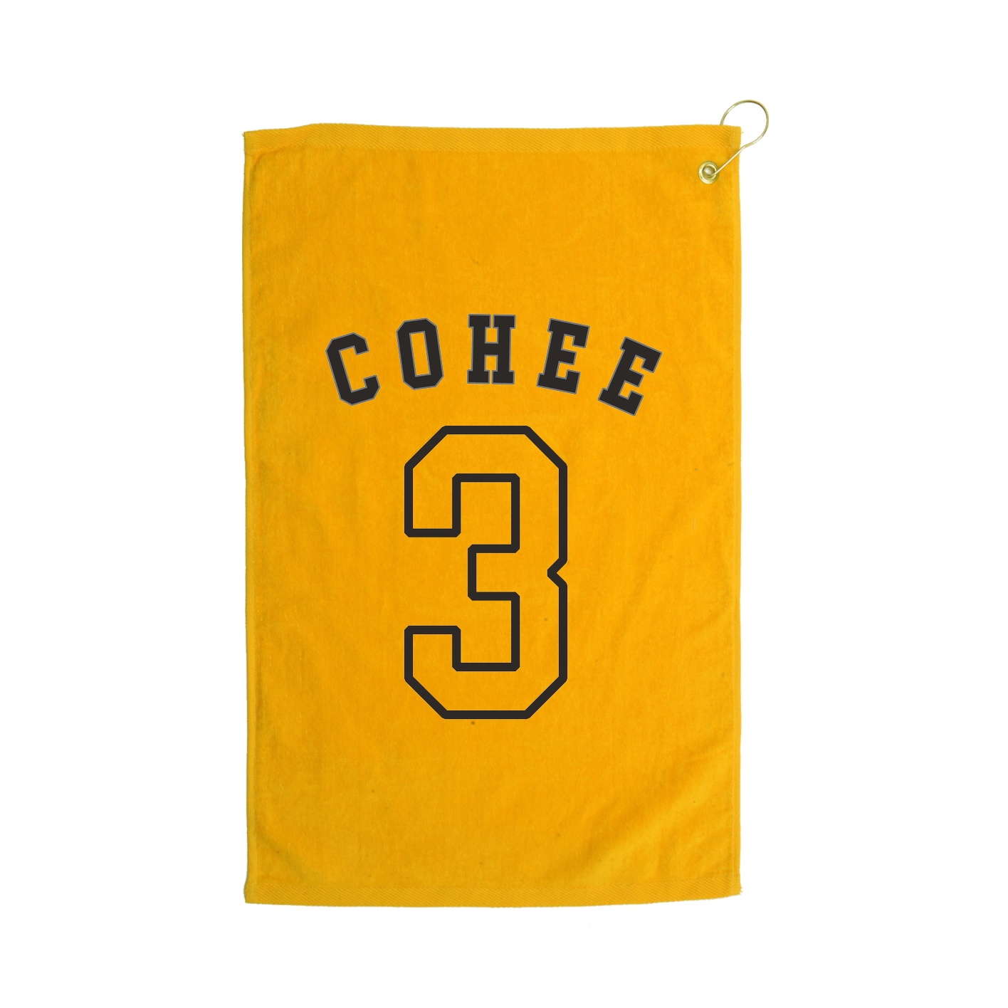 Golf Towel — Shirsey Arch in Gold