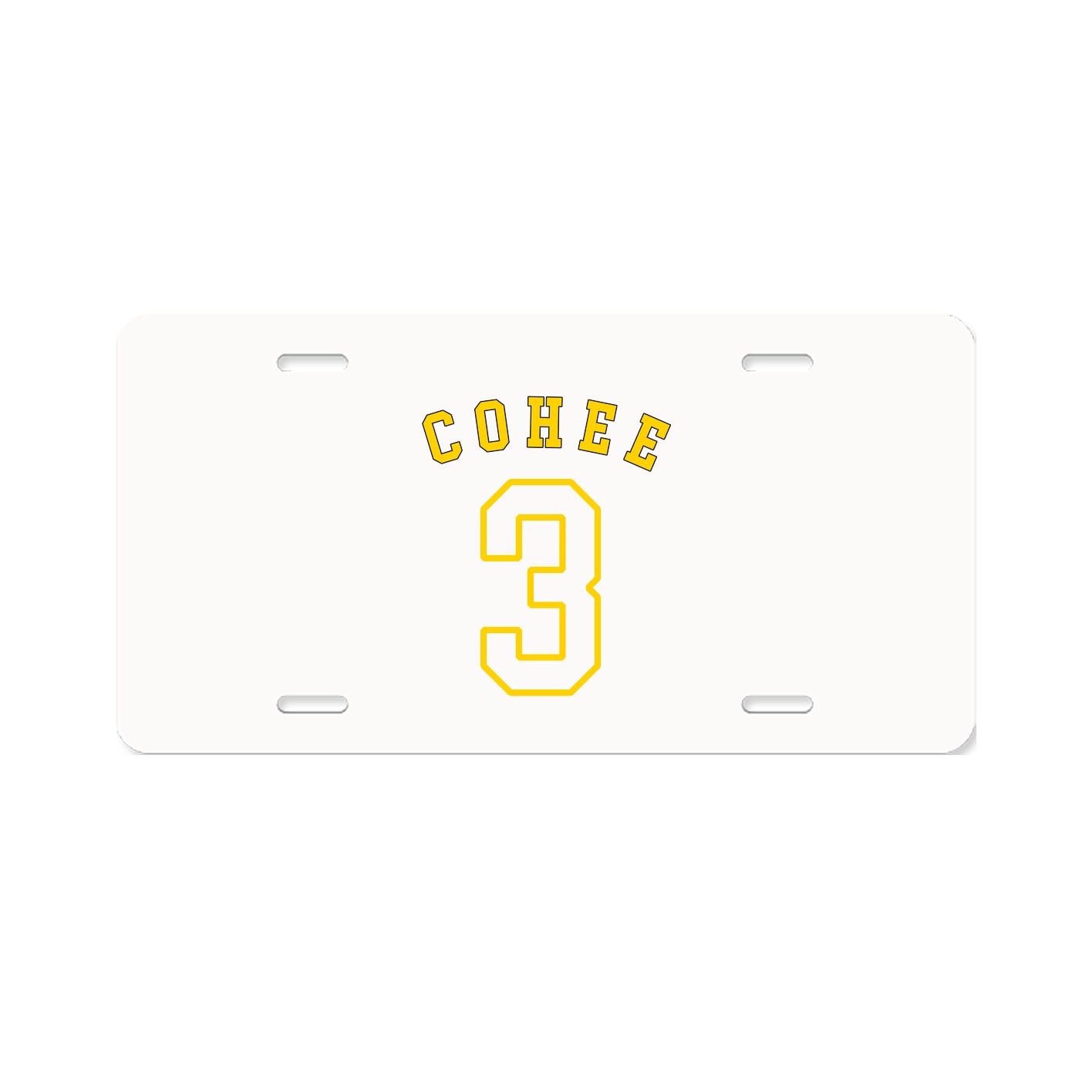 License Plate — Shirsey Arch in Classic