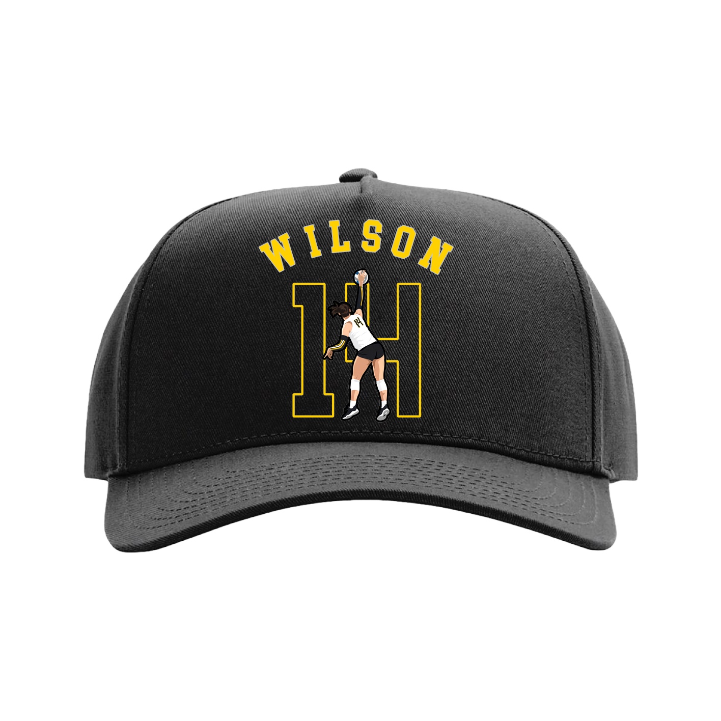 Full Fabric Five-Panel Champ Cap