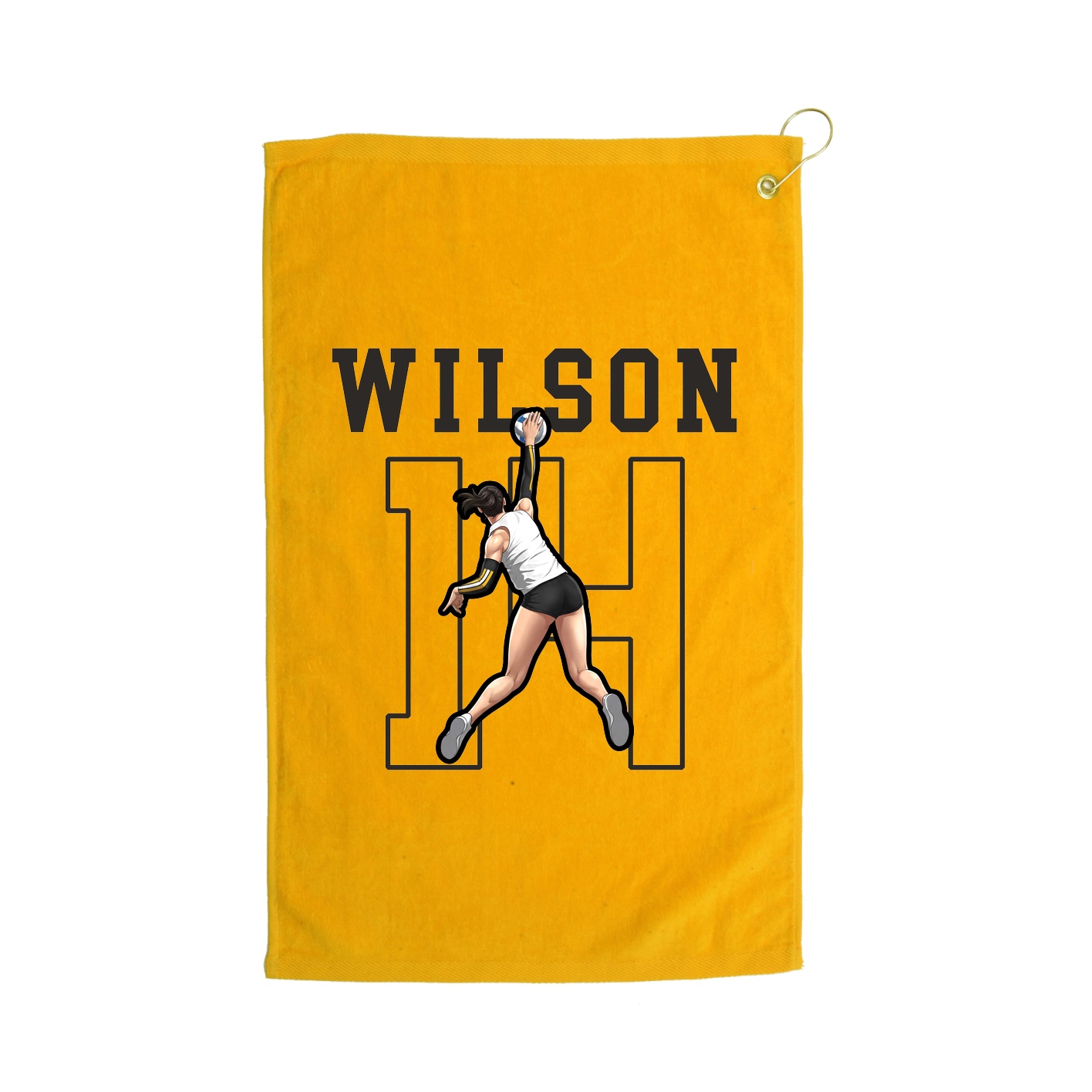 Golf Towel — Shirsey in Gold