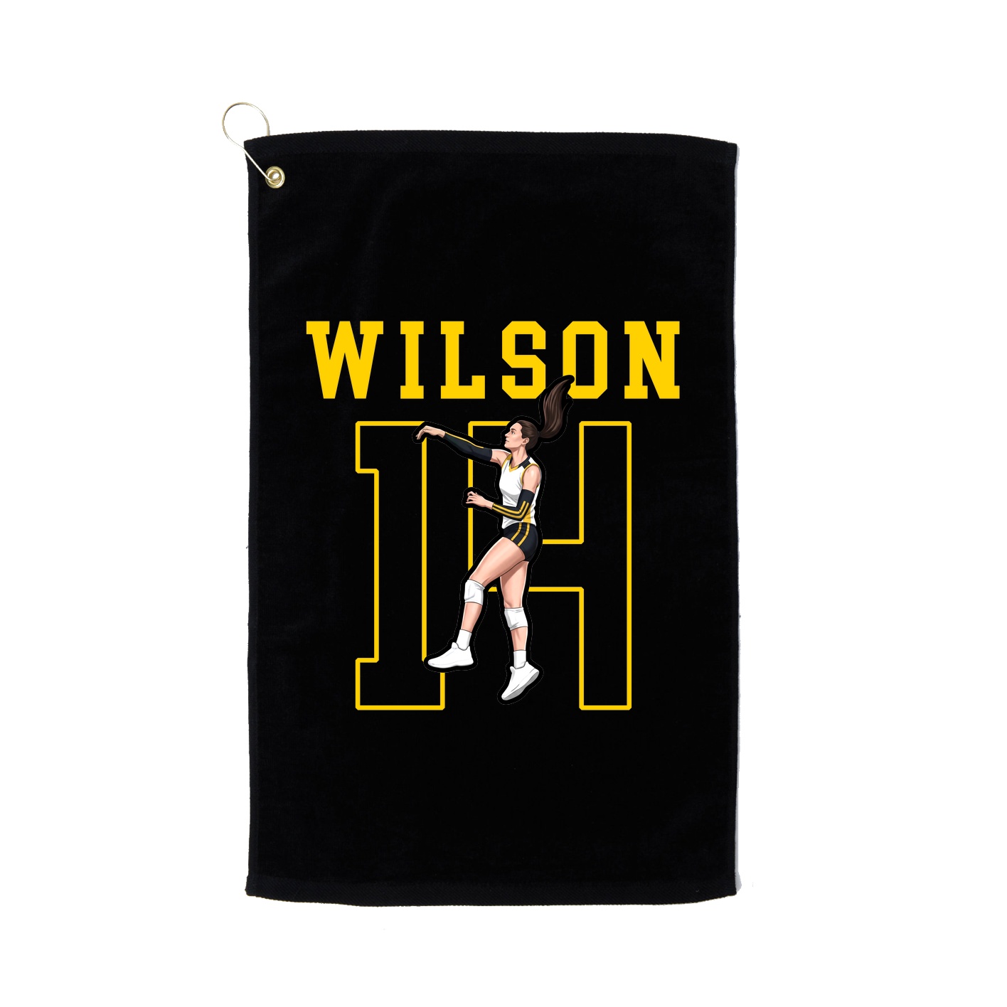 Golf Towel — Shirsey in Black