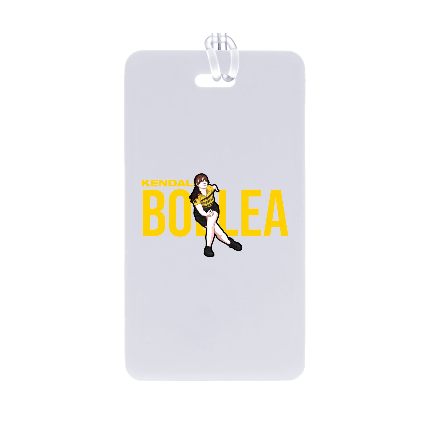 Bag Tag — Player Name in Classic