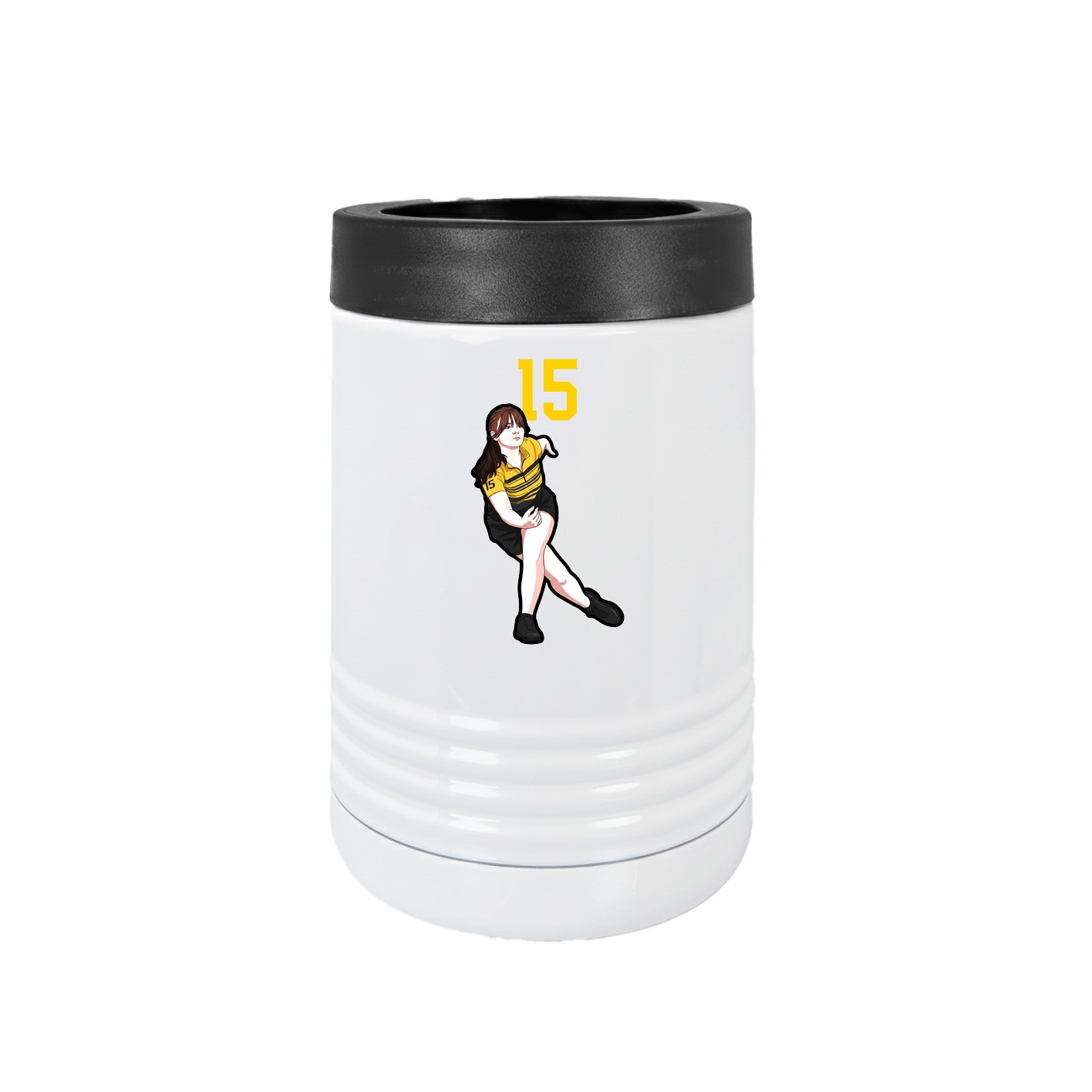 Beverage Holder — Number Top in White