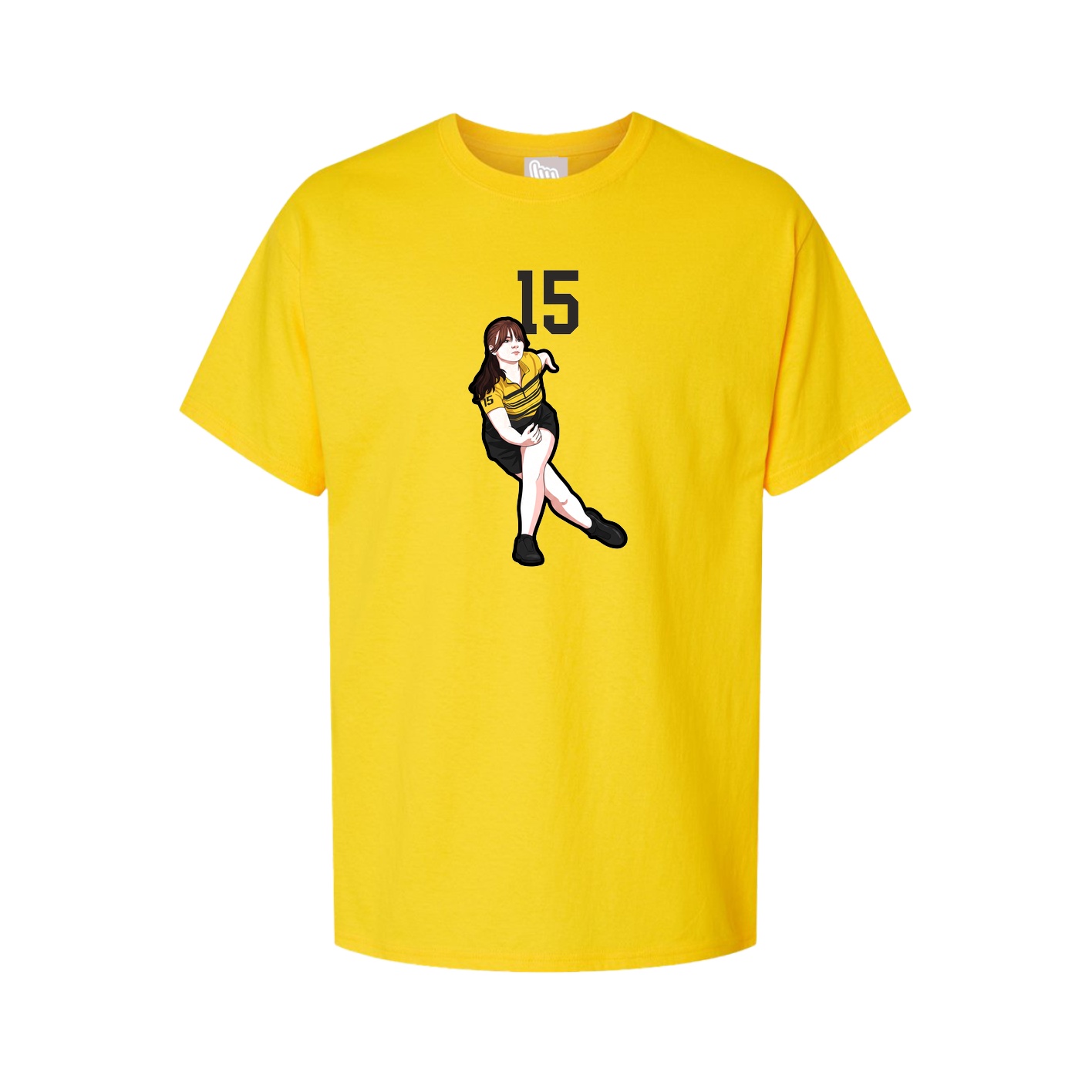 Tee — Number Top in Gold