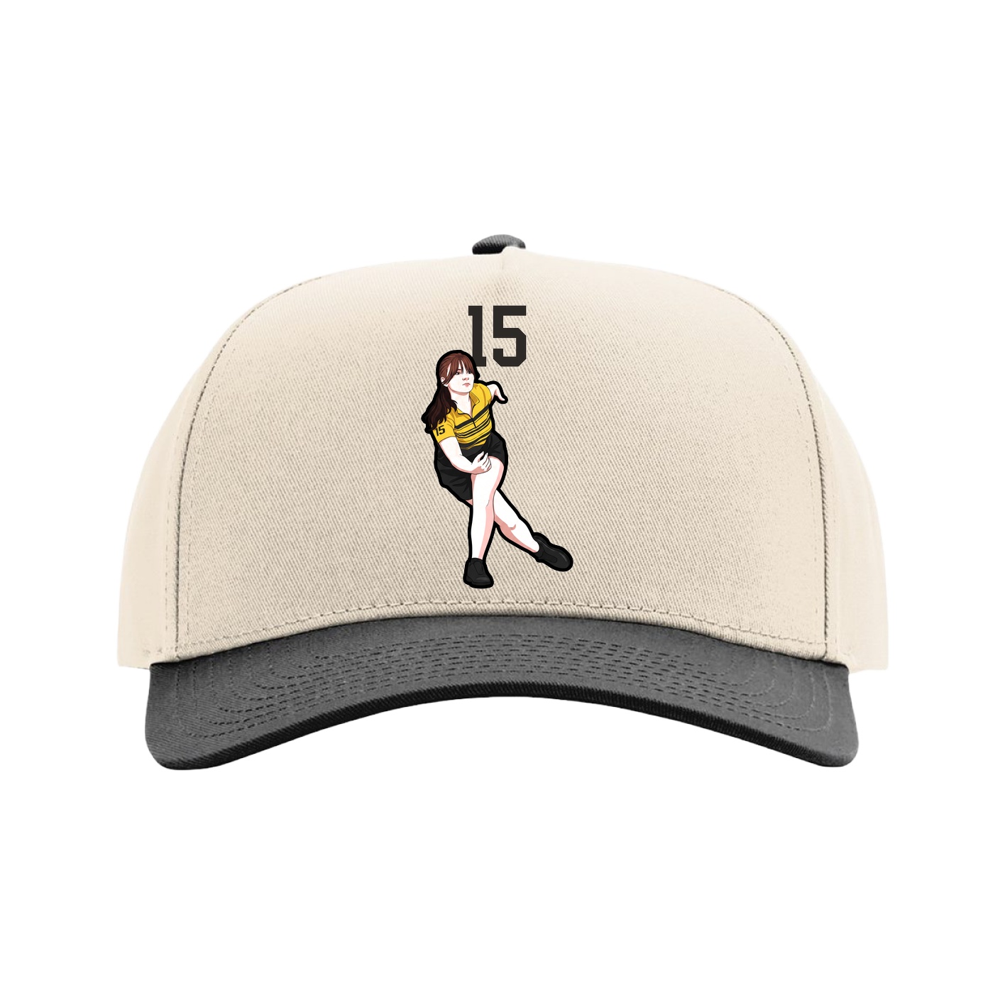 Full Fabric Five-Panel Champ Cap