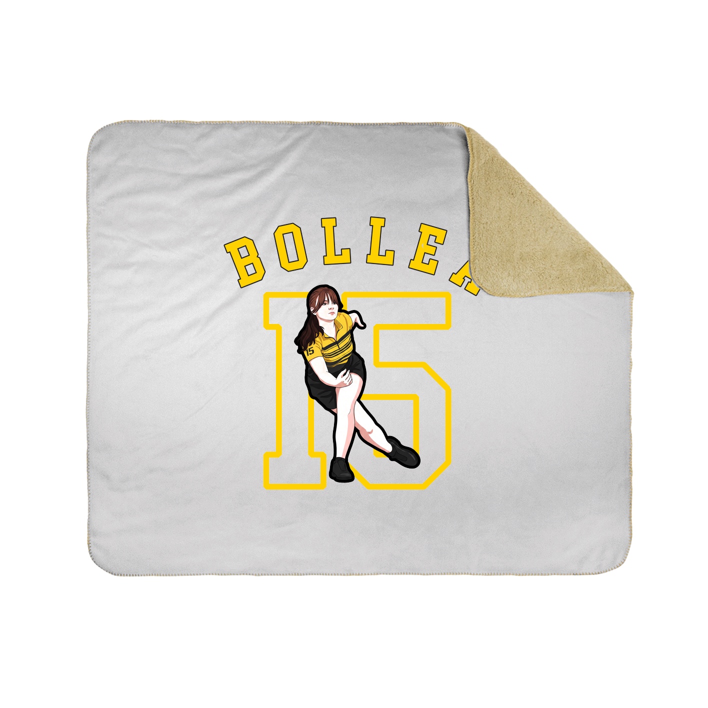 Throw Blanket — Shirsey Arch in White