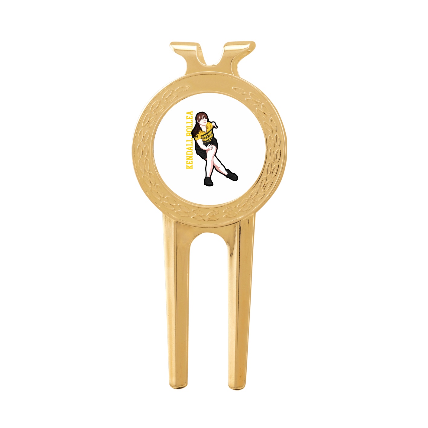 Divot Tool with Ball Marker — Name Vertical in Classic