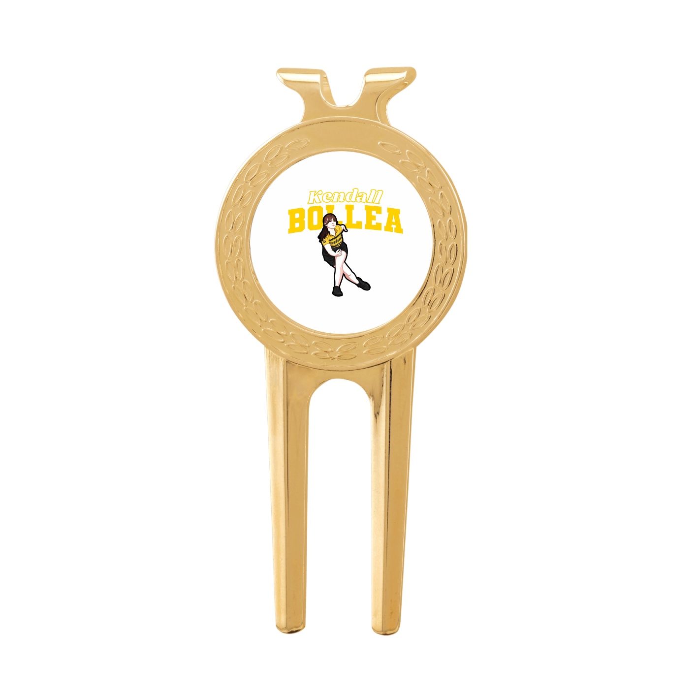 Divot Tool with Ball Marker — Name Arch in Classic