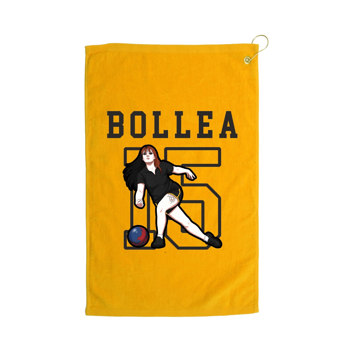 Golf Towel — Shirsey in Gold