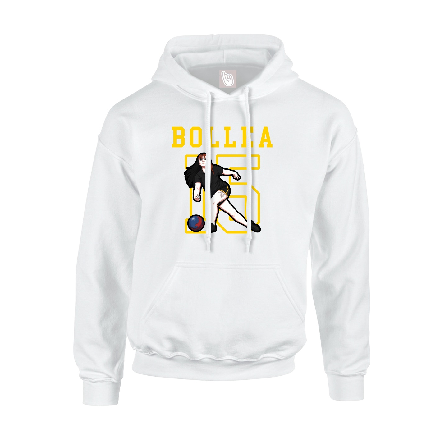 Youth Hoodie — Shirsey in White