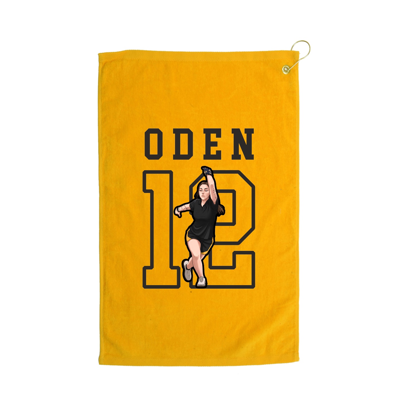 Golf Towel — Shirsey in Gold