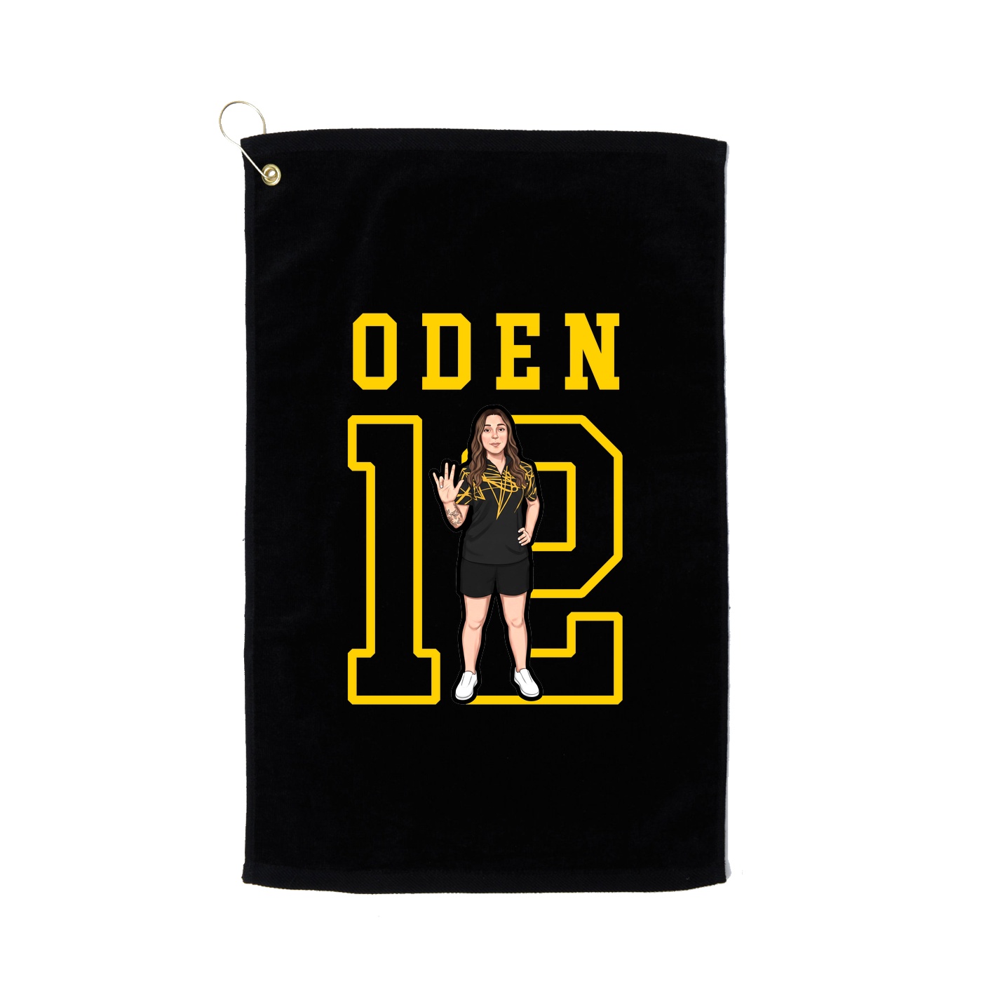 Golf Towel — Shirsey in Black