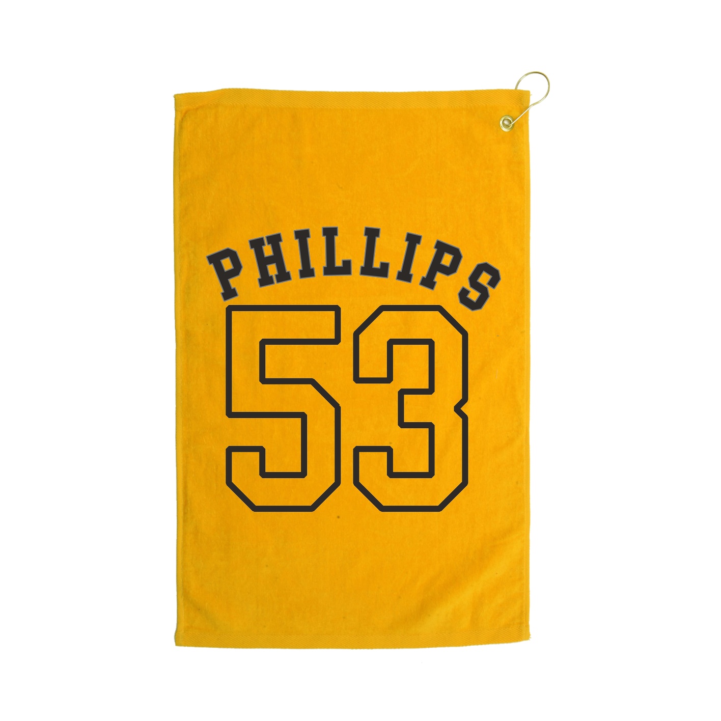 Golf Towel — Shirsey Arch in Gold