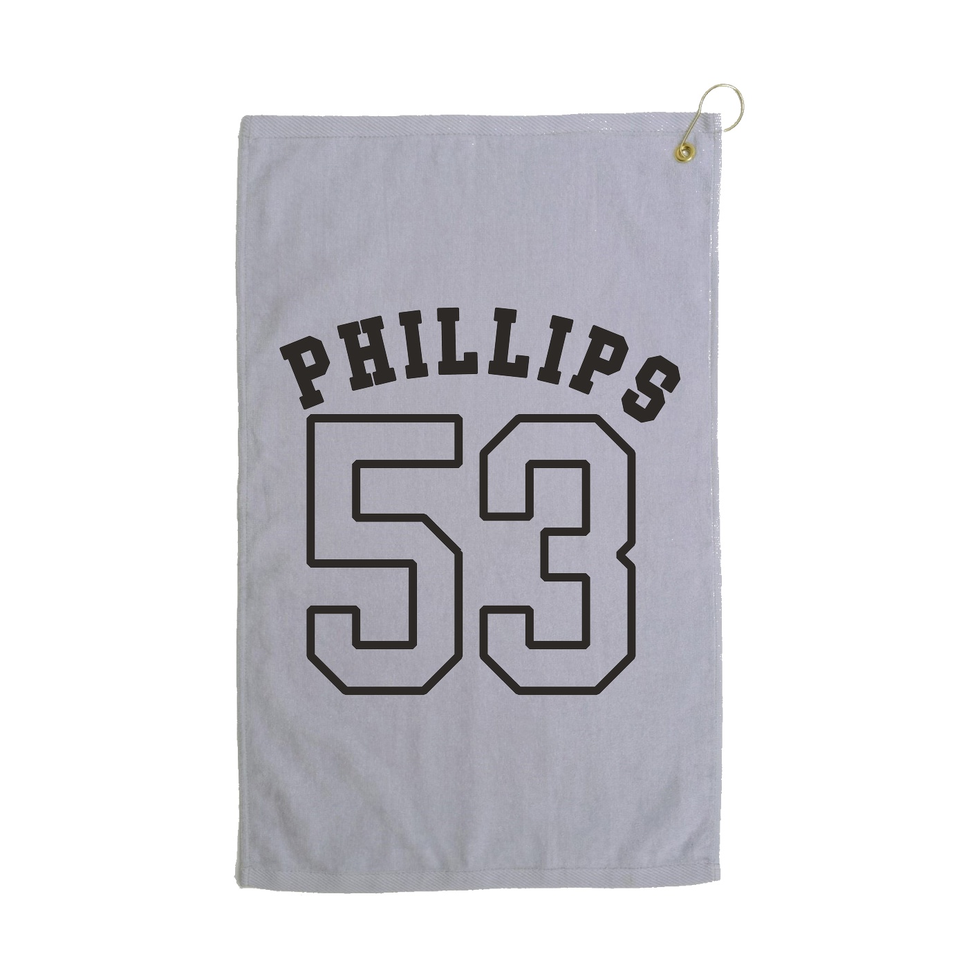 Golf Towel — Shirsey Arch in Grey