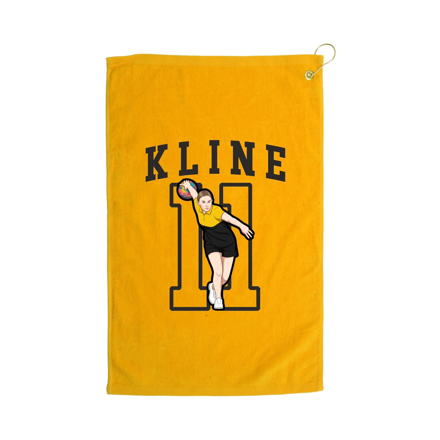 Golf Towel — Shirsey in Gold