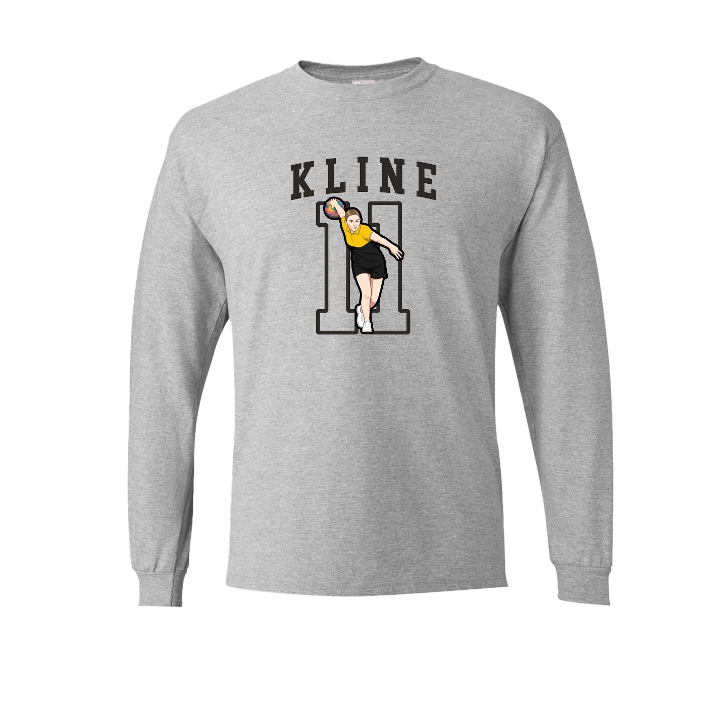 Long Sleeve Tee — Shirsey in Grey