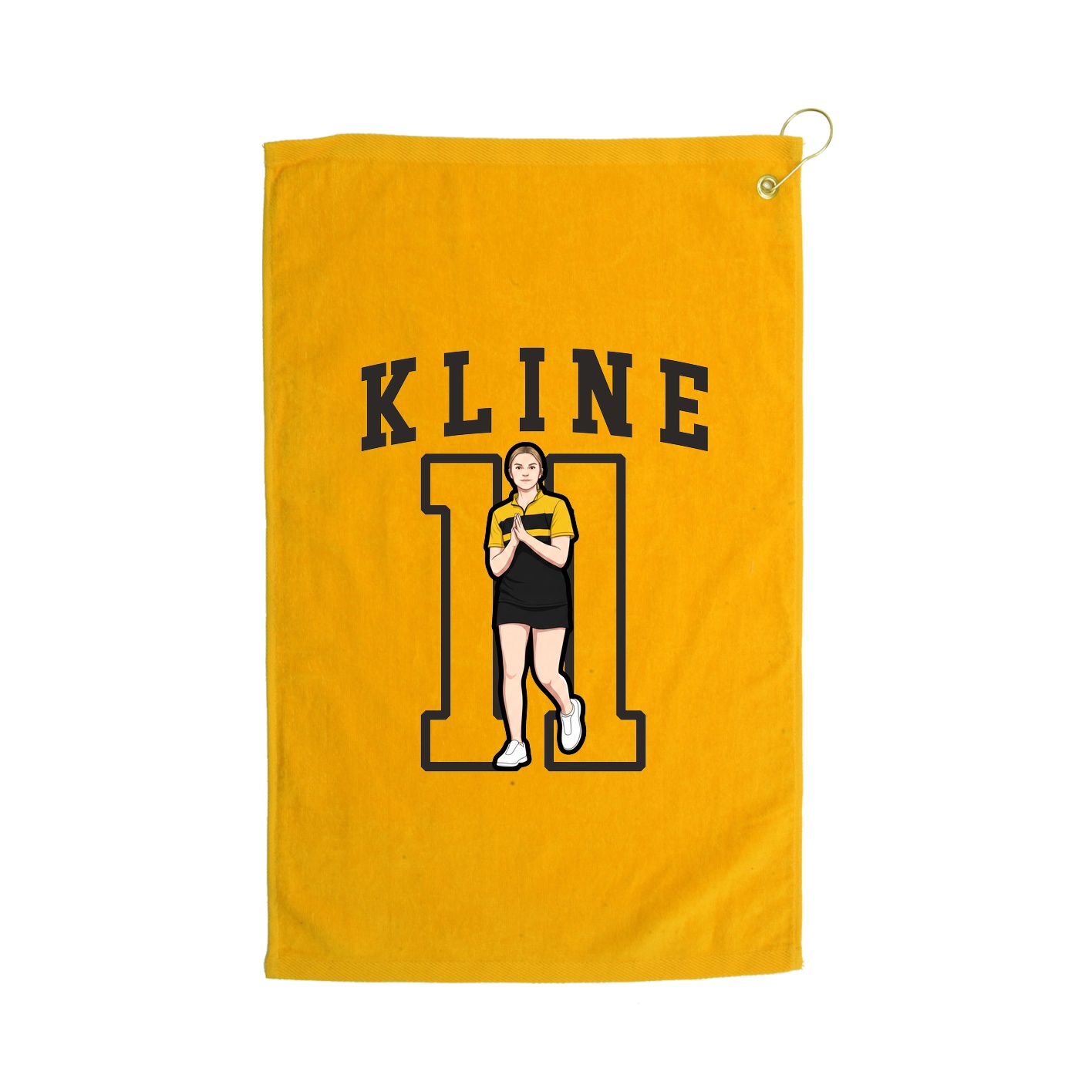 Golf Towel — Shirsey in Gold