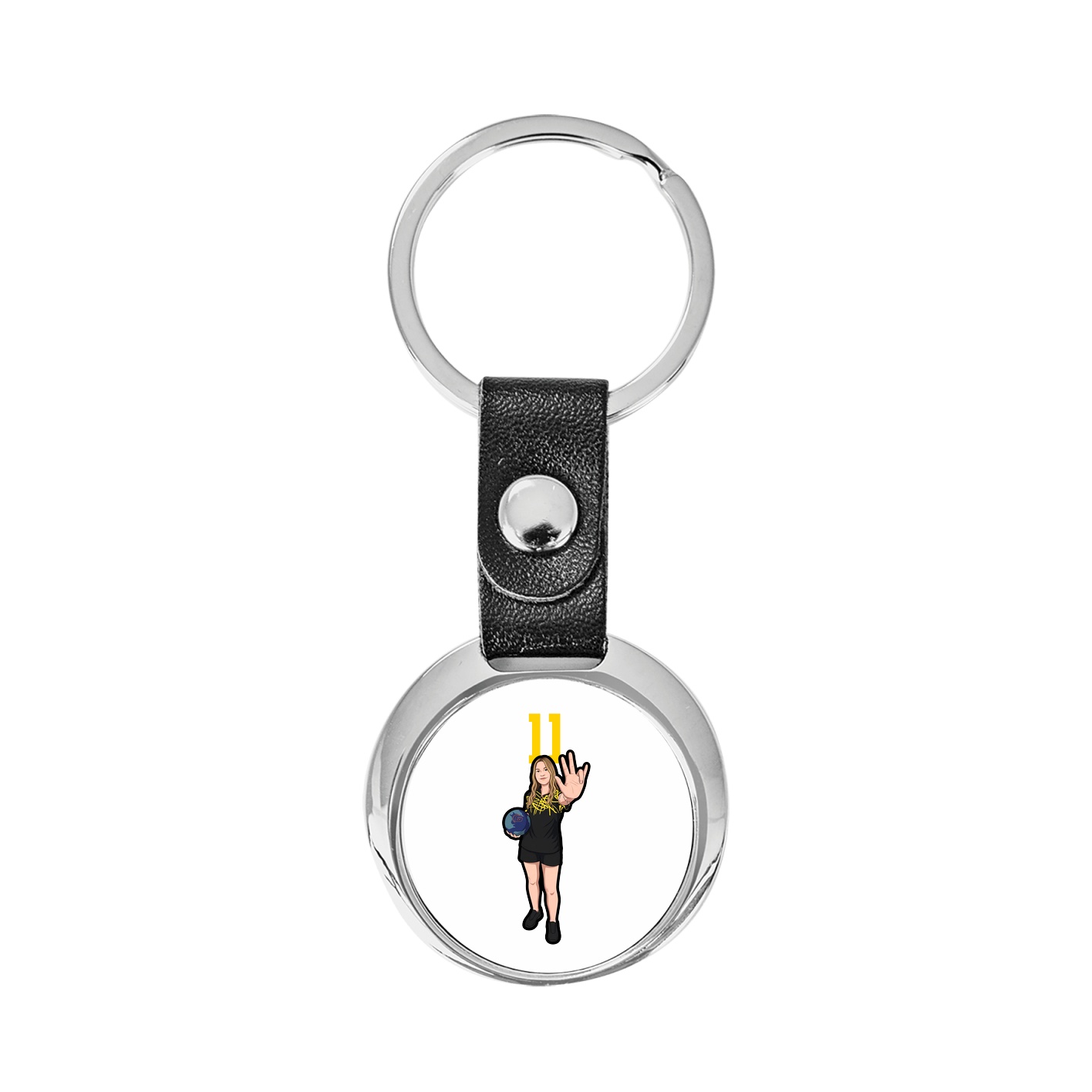 Key Chain — Number Top in Classic