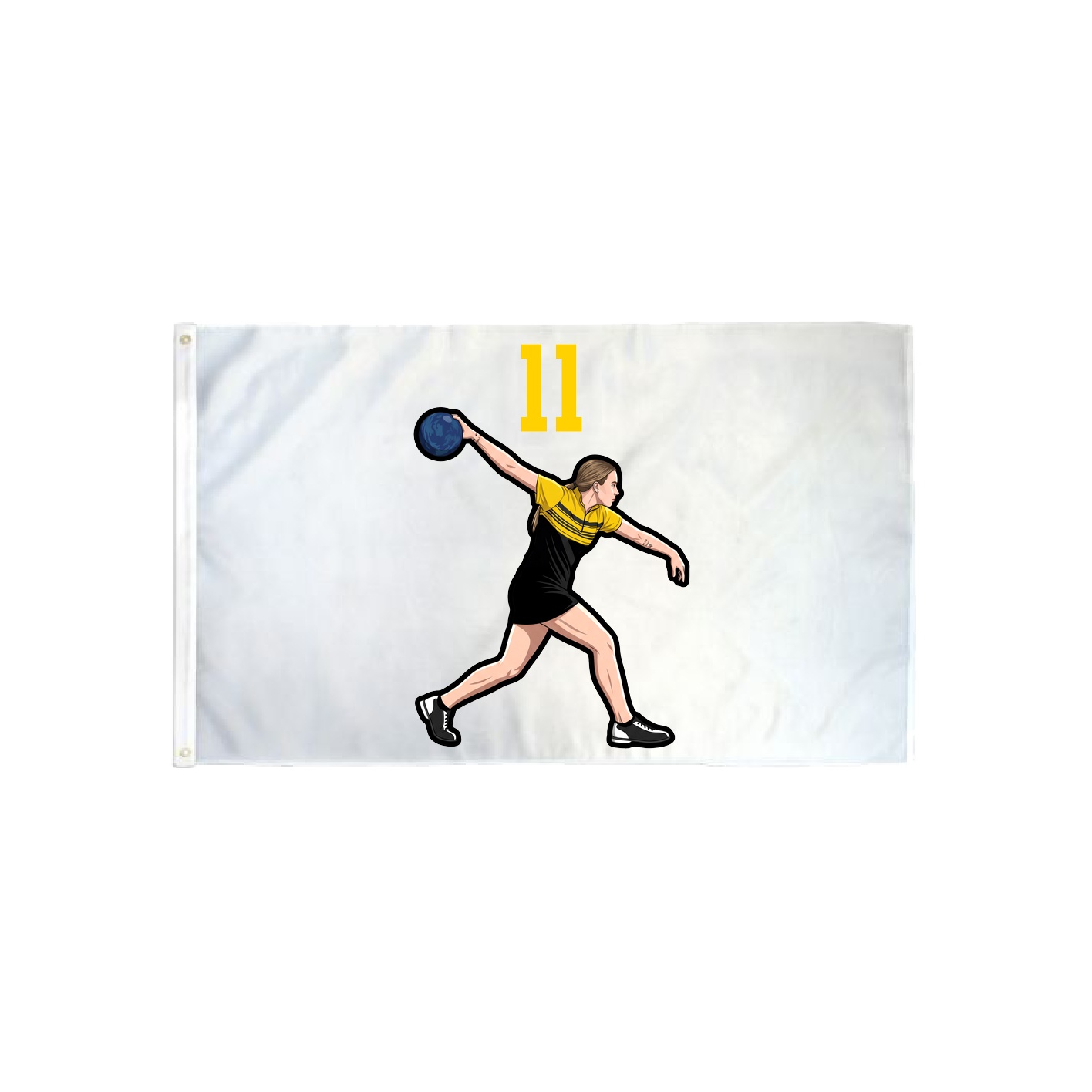 3x5 Flag — Number Top in Classic
