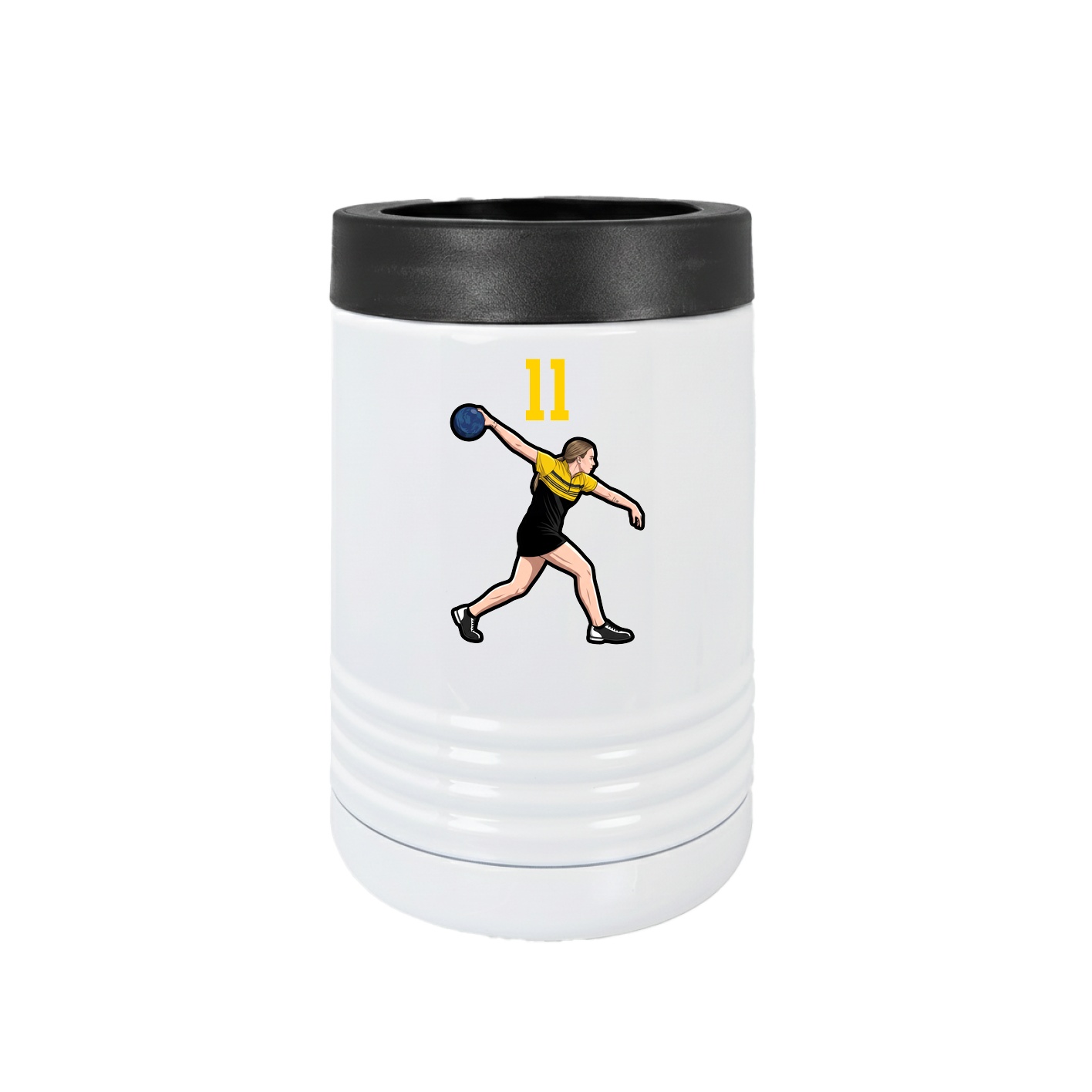 Beverage Holder — Number Top in White