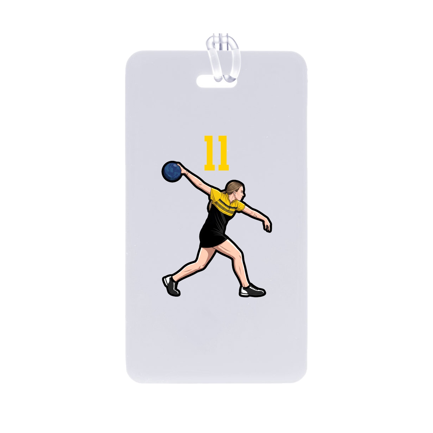 Bag Tag — Number Top in Classic