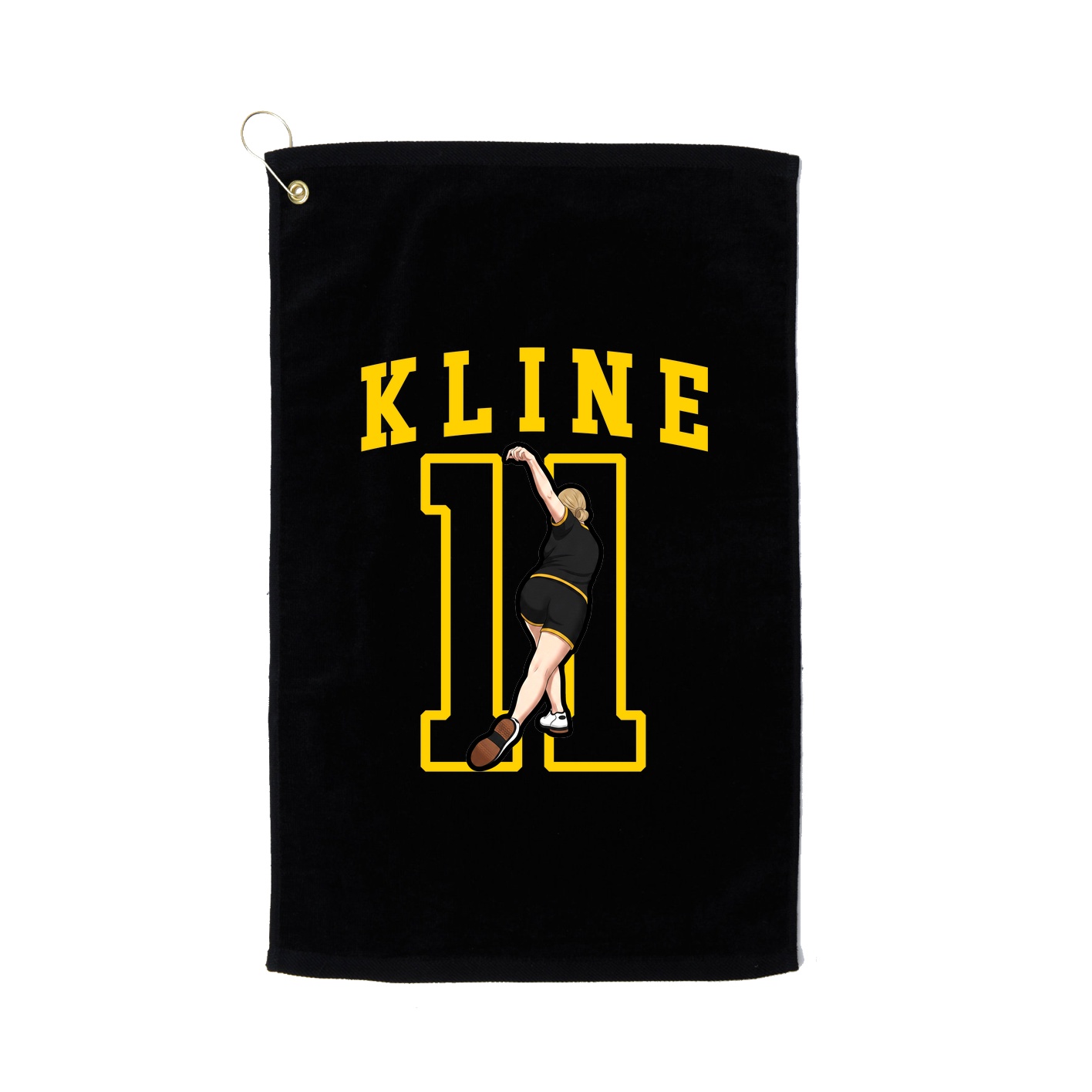 Golf Towel — Shirsey in Black
