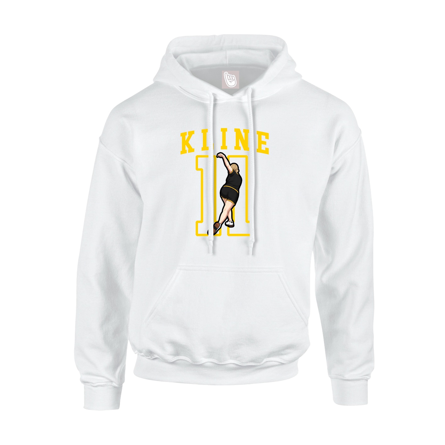 Hoodie — Shirsey in White