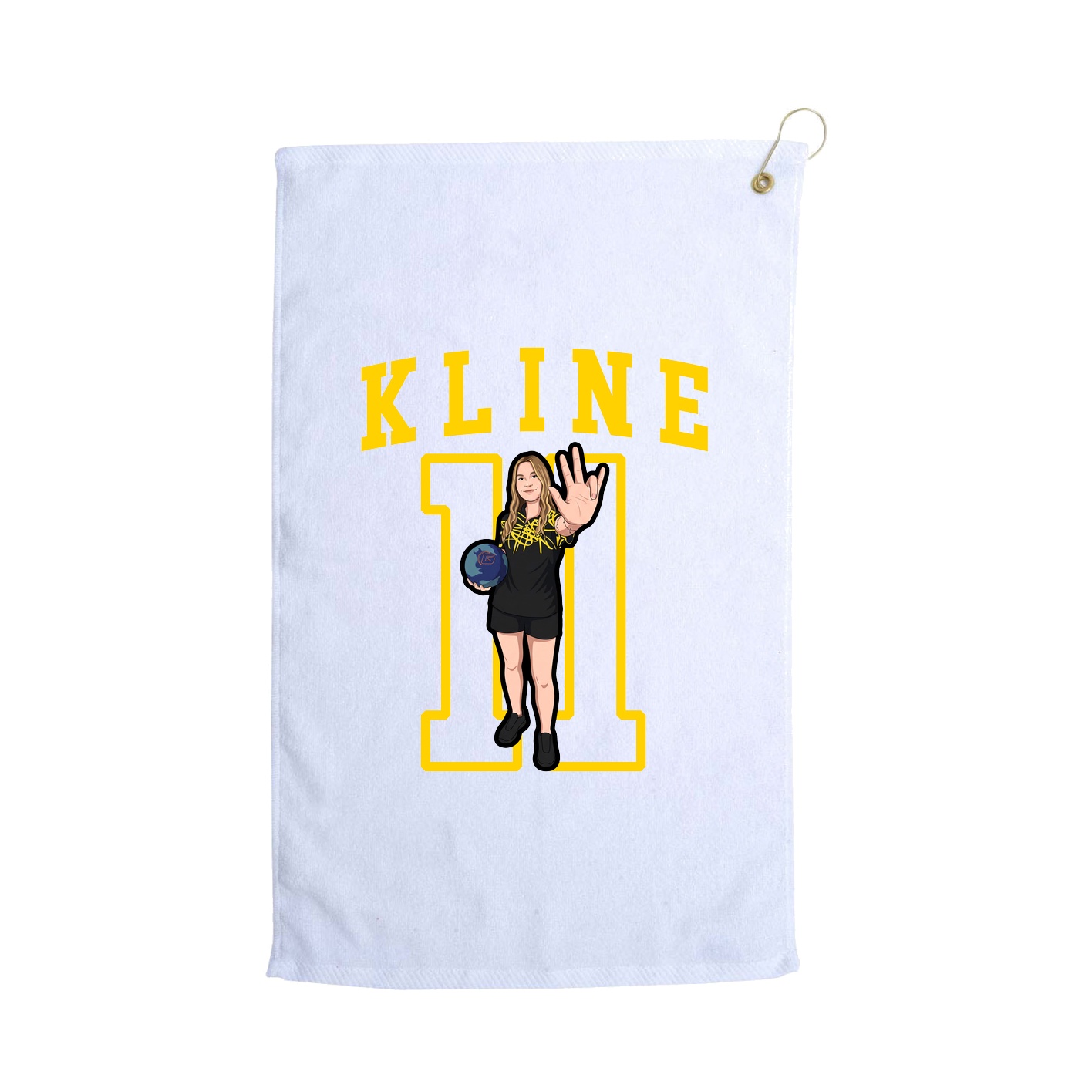 Golf Towel — Shirsey in White