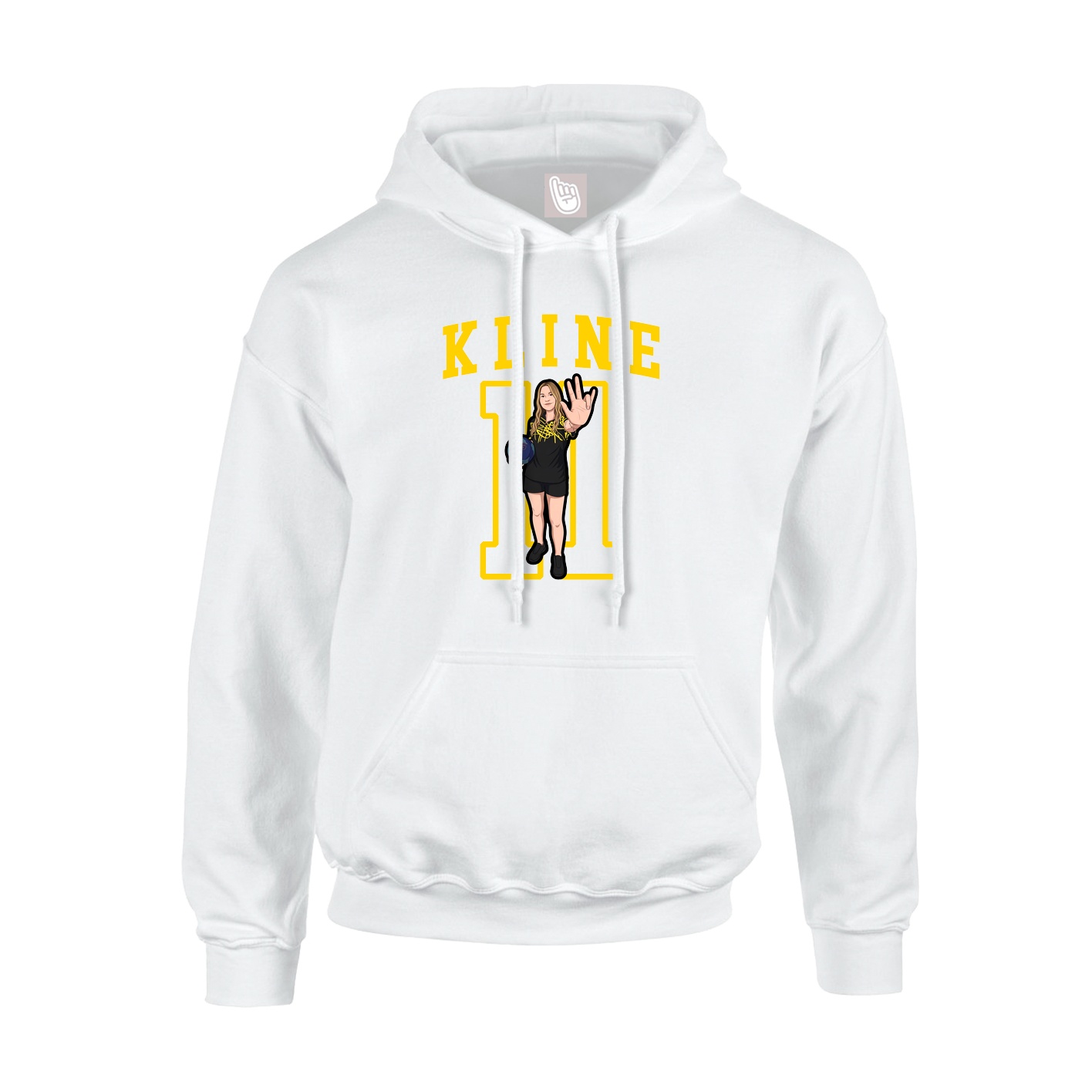Youth Hoodie — Shirsey in White