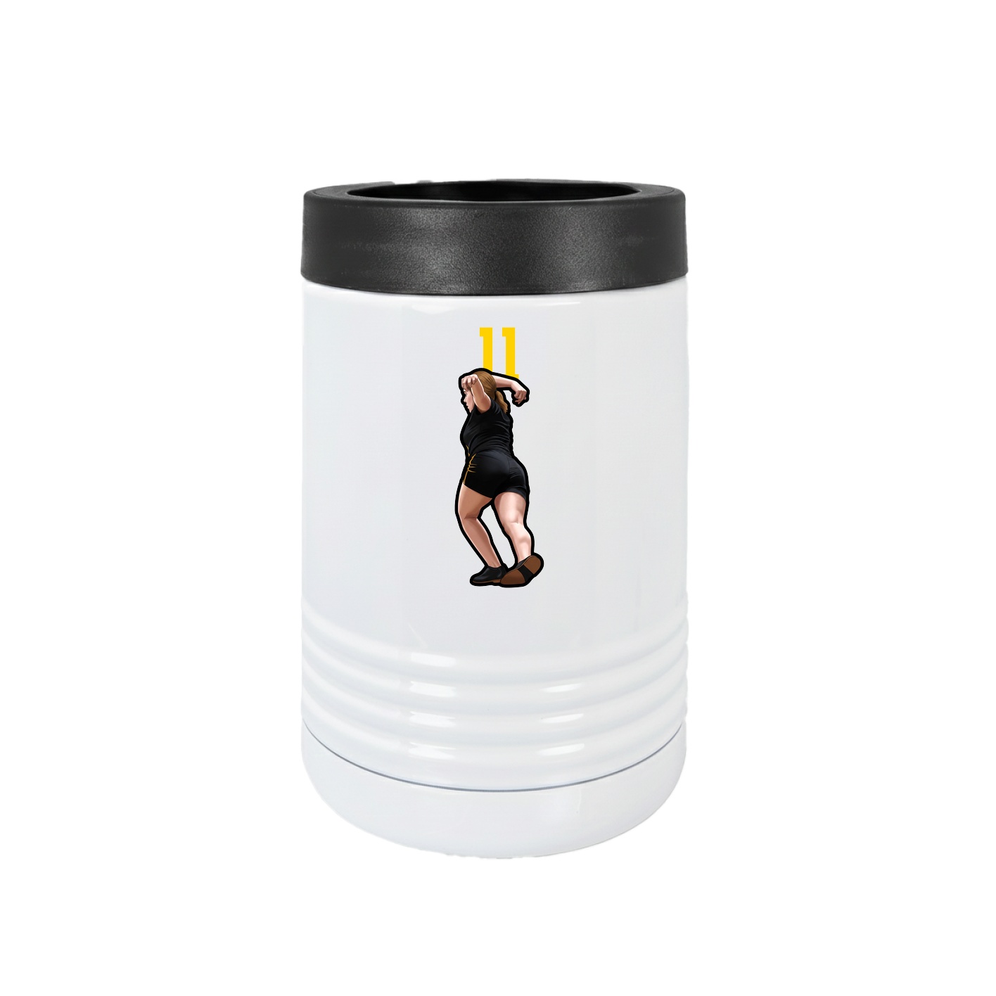 Beverage Holder — Number Top in White