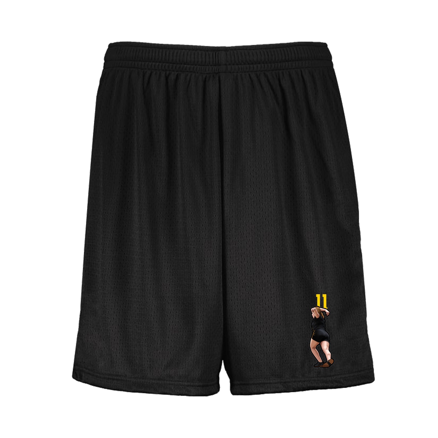 Shorts — Number Top in Black