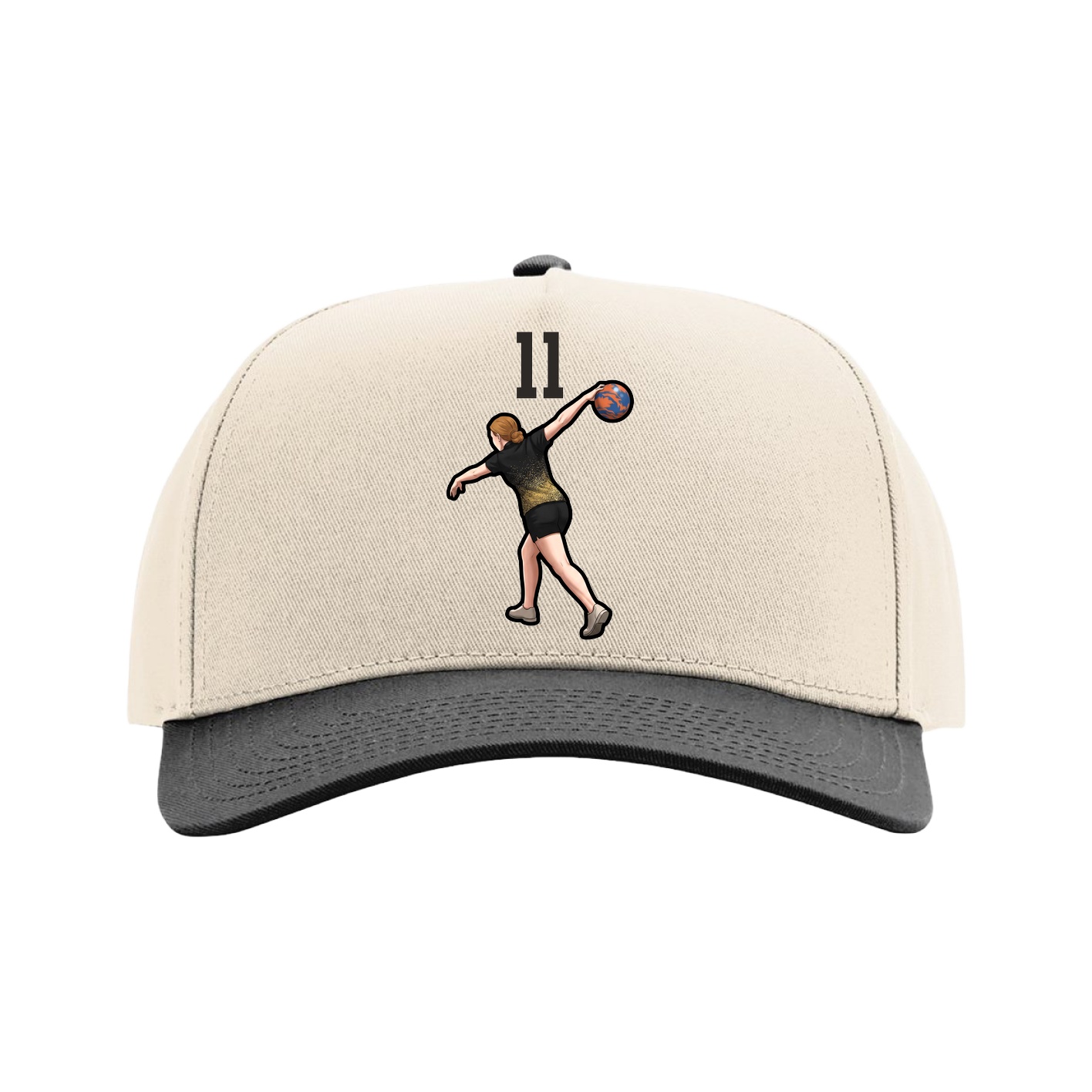 Full Fabric Five-Panel Champ Cap