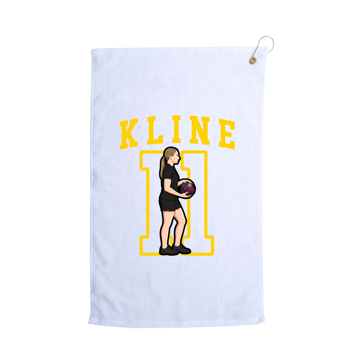 Golf Towel — Shirsey in White