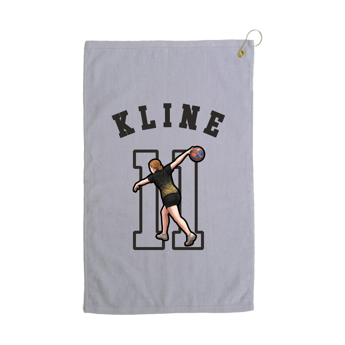 Golf Towel — Shirsey Arch in Grey