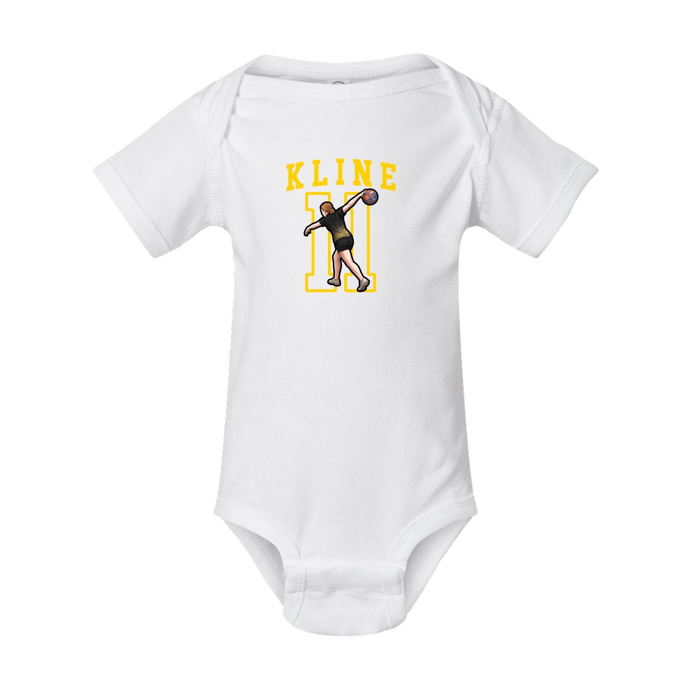 Baby Onesie — Shirsey in White