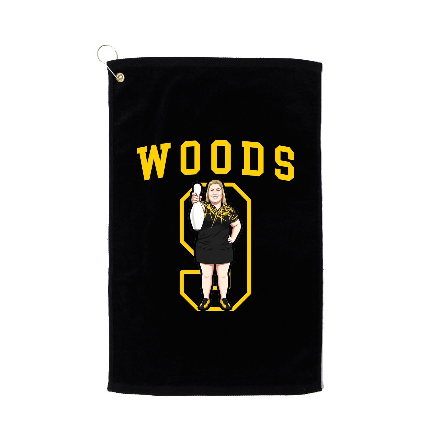 Golf Towel — Shirsey in Black