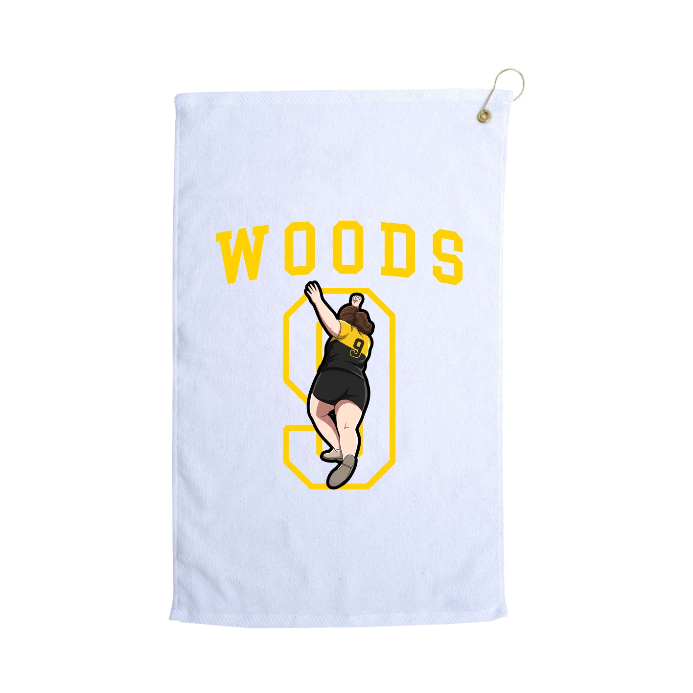 Golf Towel — Shirsey in White