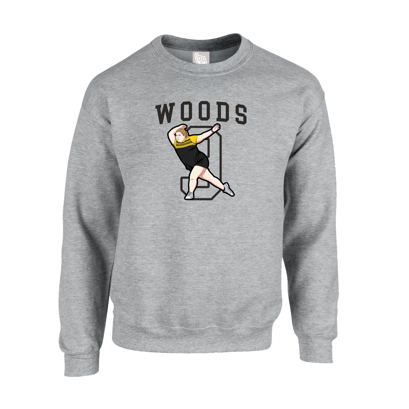 Fleece Crew — Shirsey in Grey