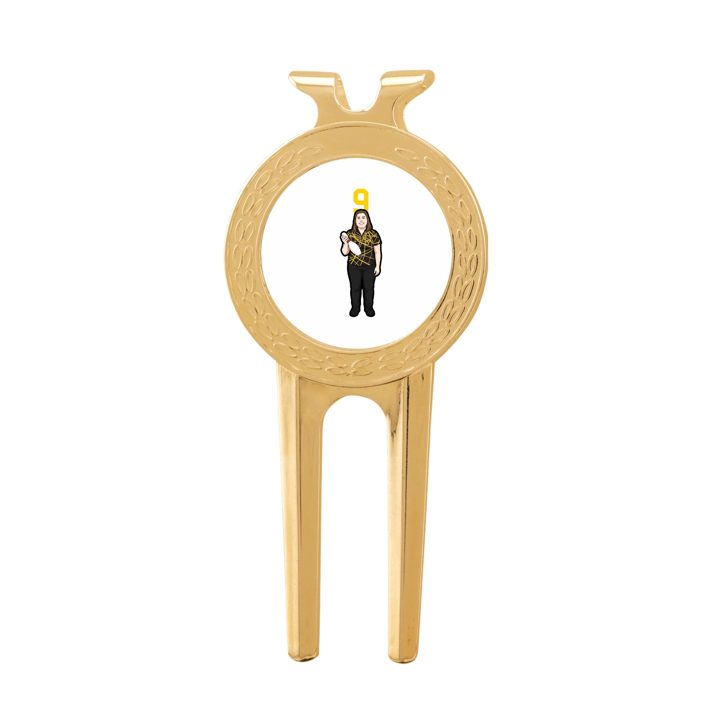 Divot Tool with Ball Marker — Number Top in Classic