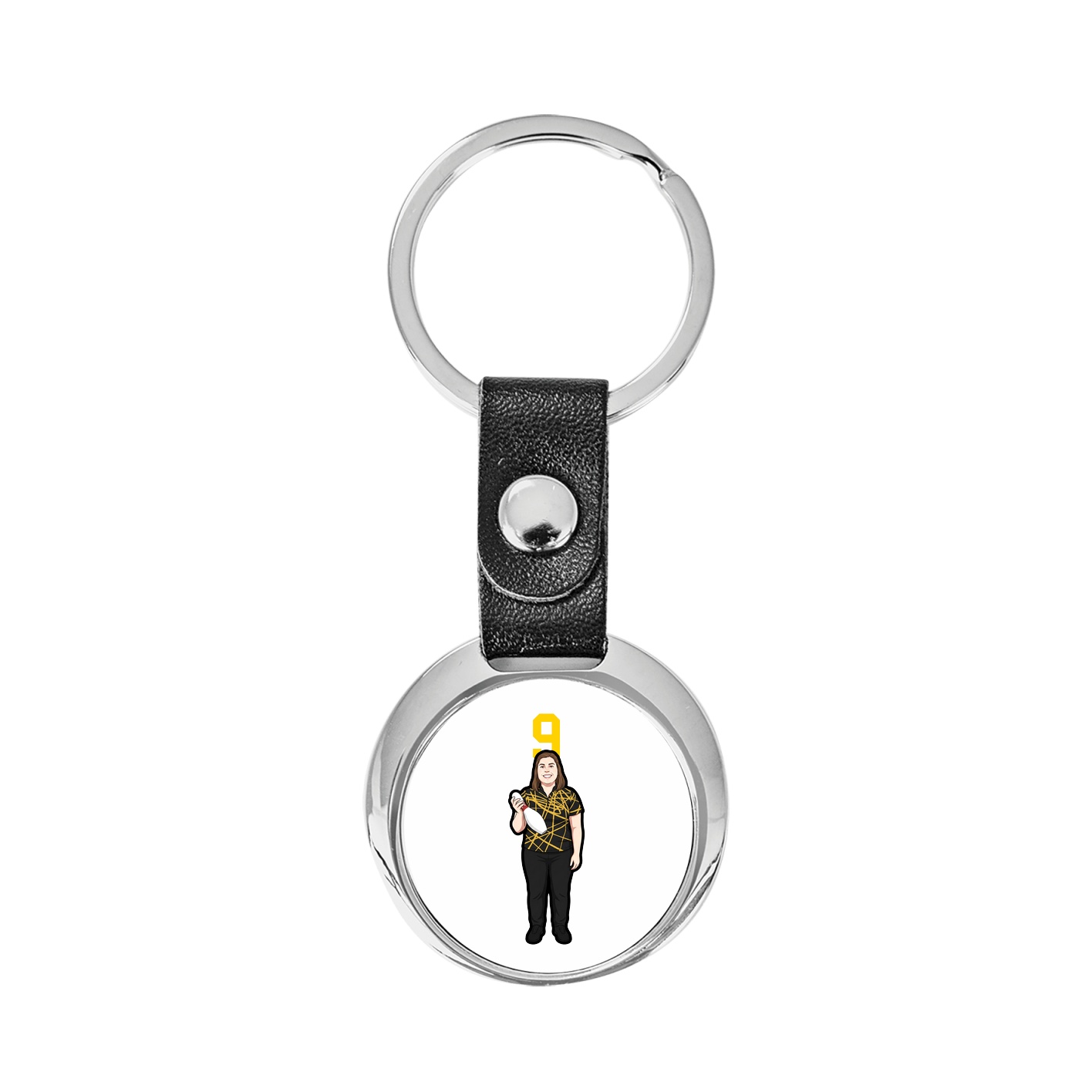 Key Chain — Number Top in Classic