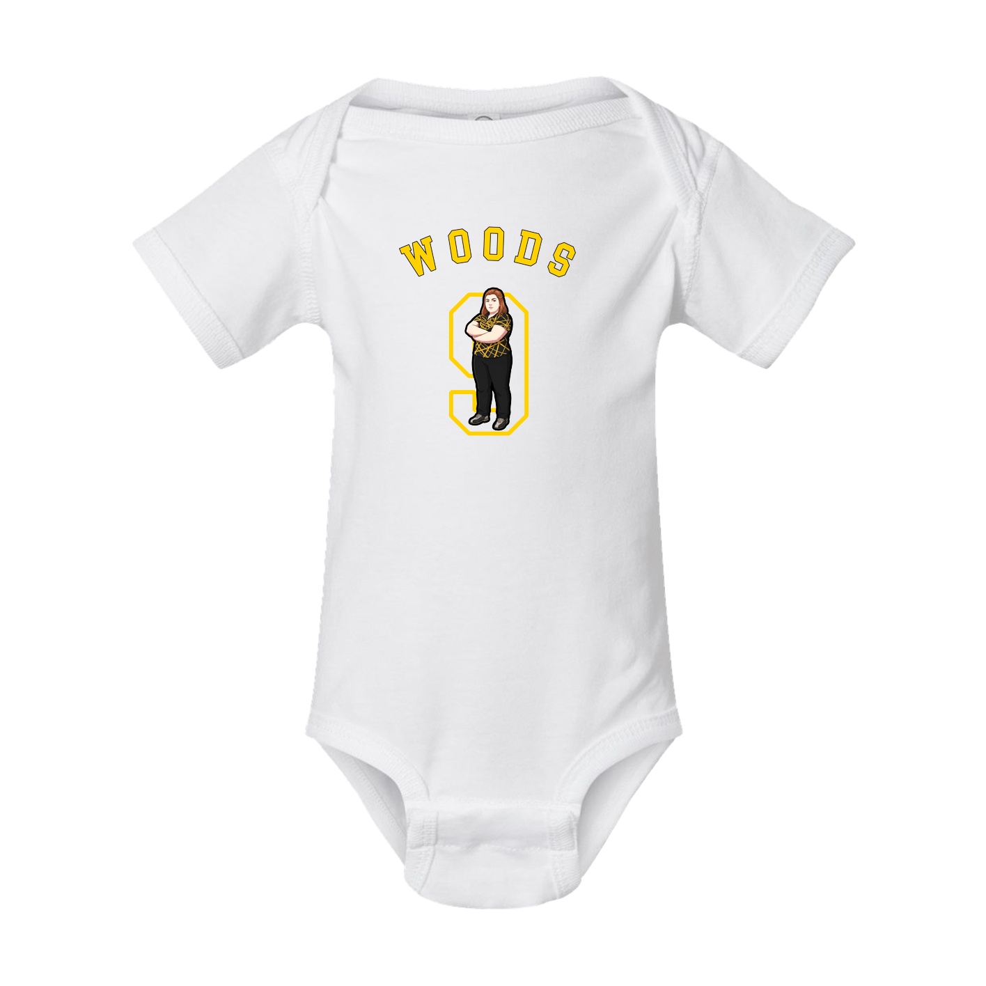 Baby Onesie — Shirsey Arch in White