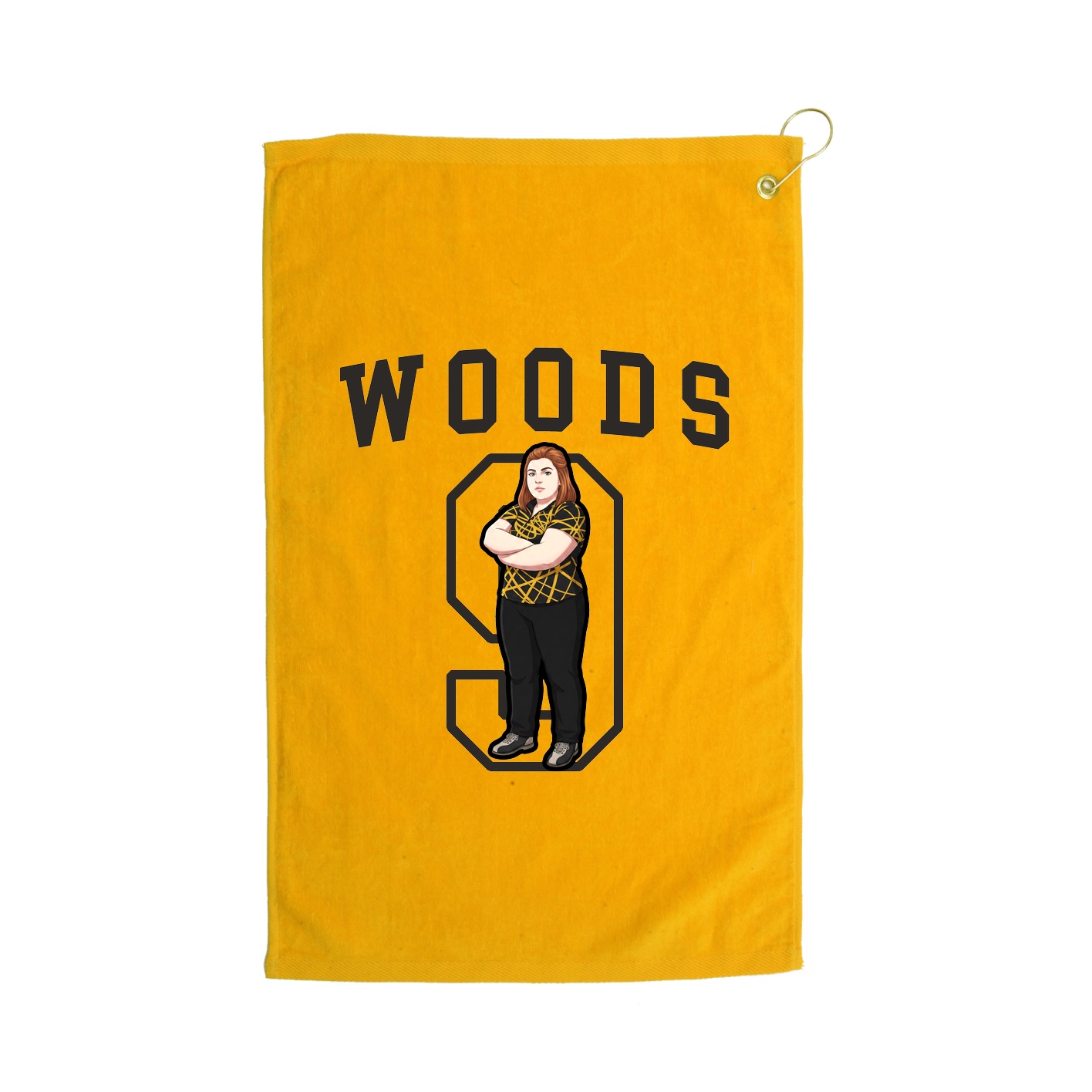 Golf Towel — Shirsey in Gold