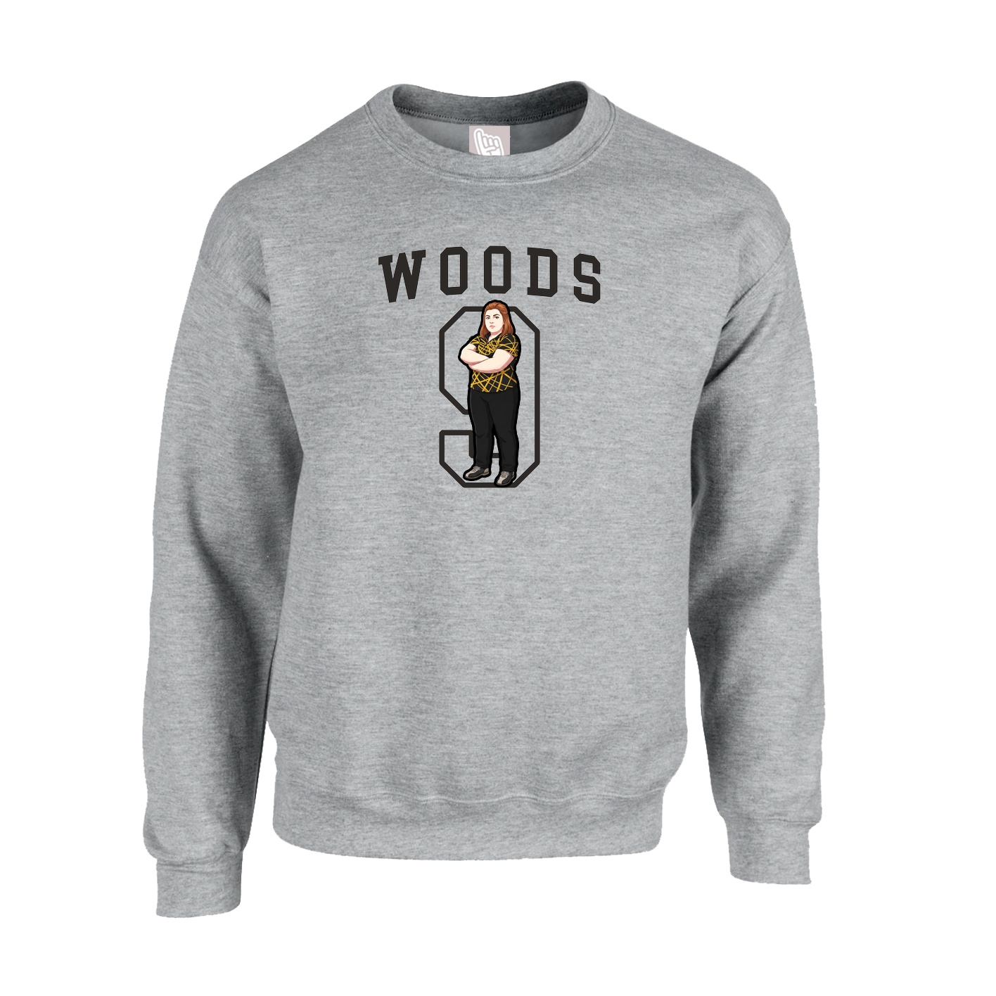 Fleece Crew — Shirsey in Grey