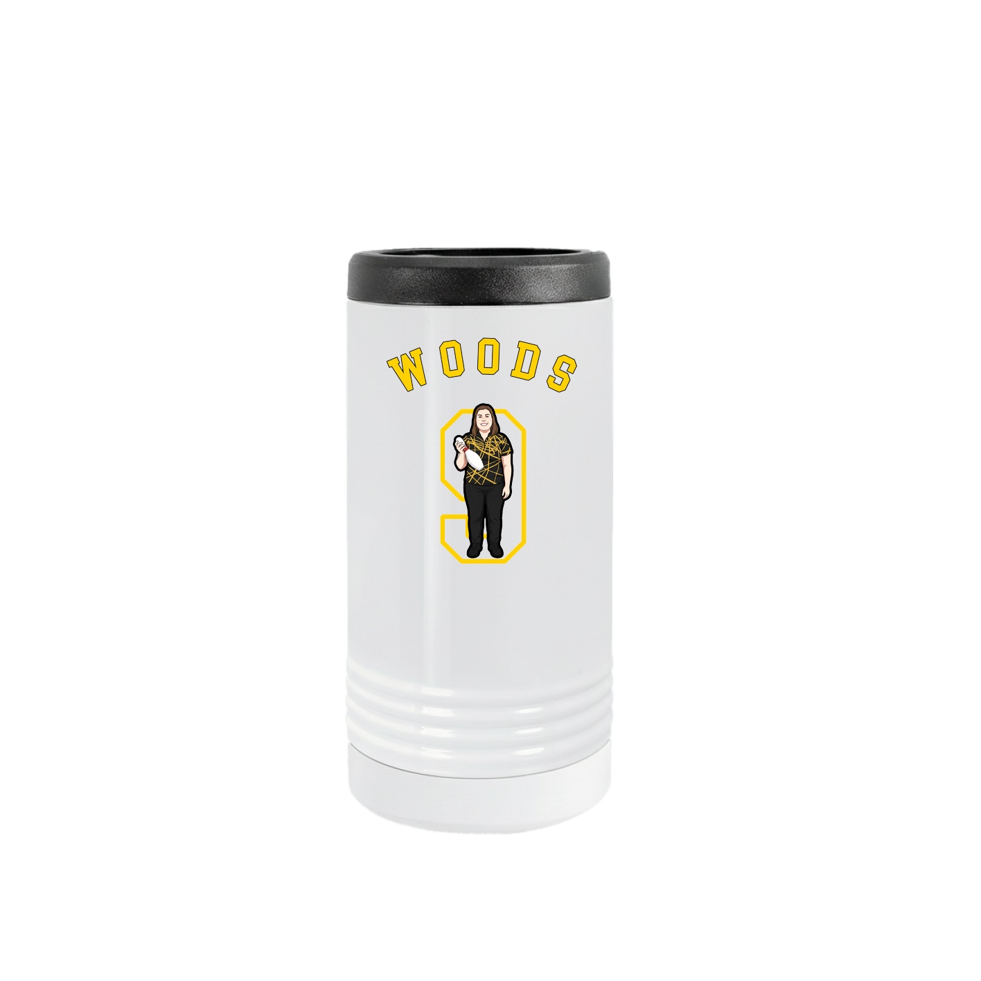 Slim Beverage Holder — Shirsey Arch in White