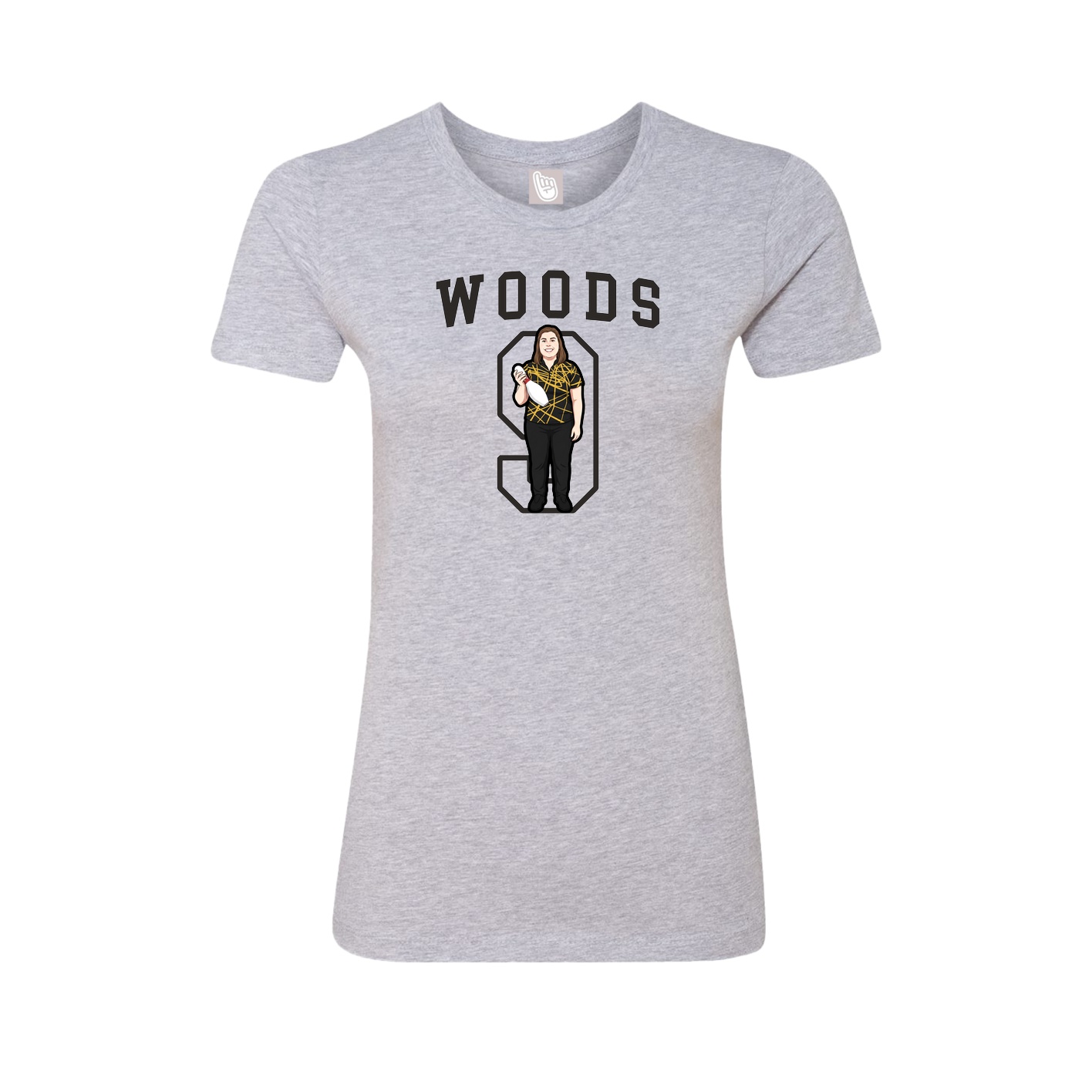 Womens Tee — Shirsey in Grey