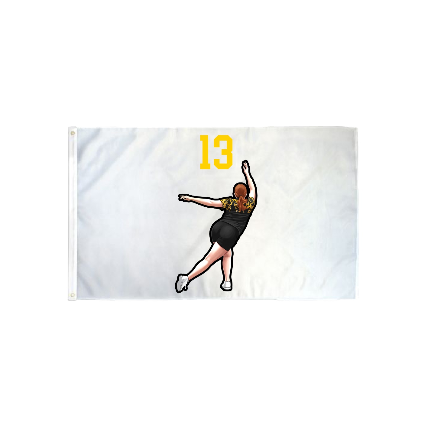 3x5 Flag — Number Top in Classic
