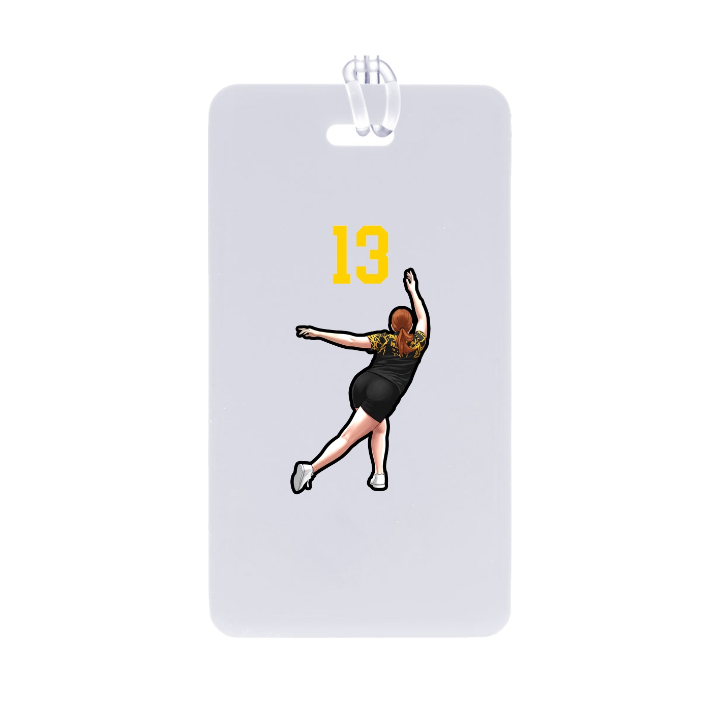 Bag Tag — Number Top in Classic